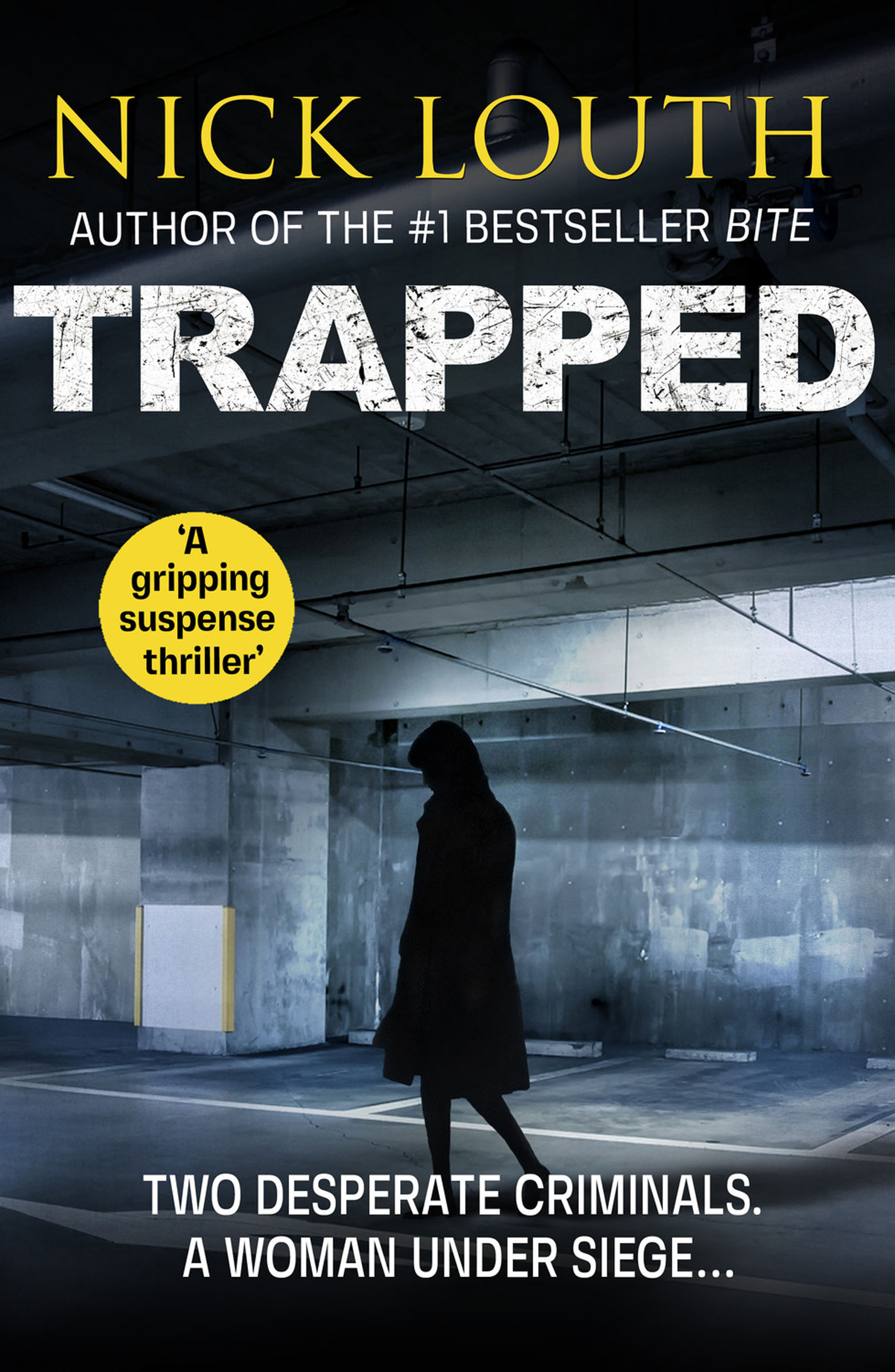 This image is the cover for the book Trapped