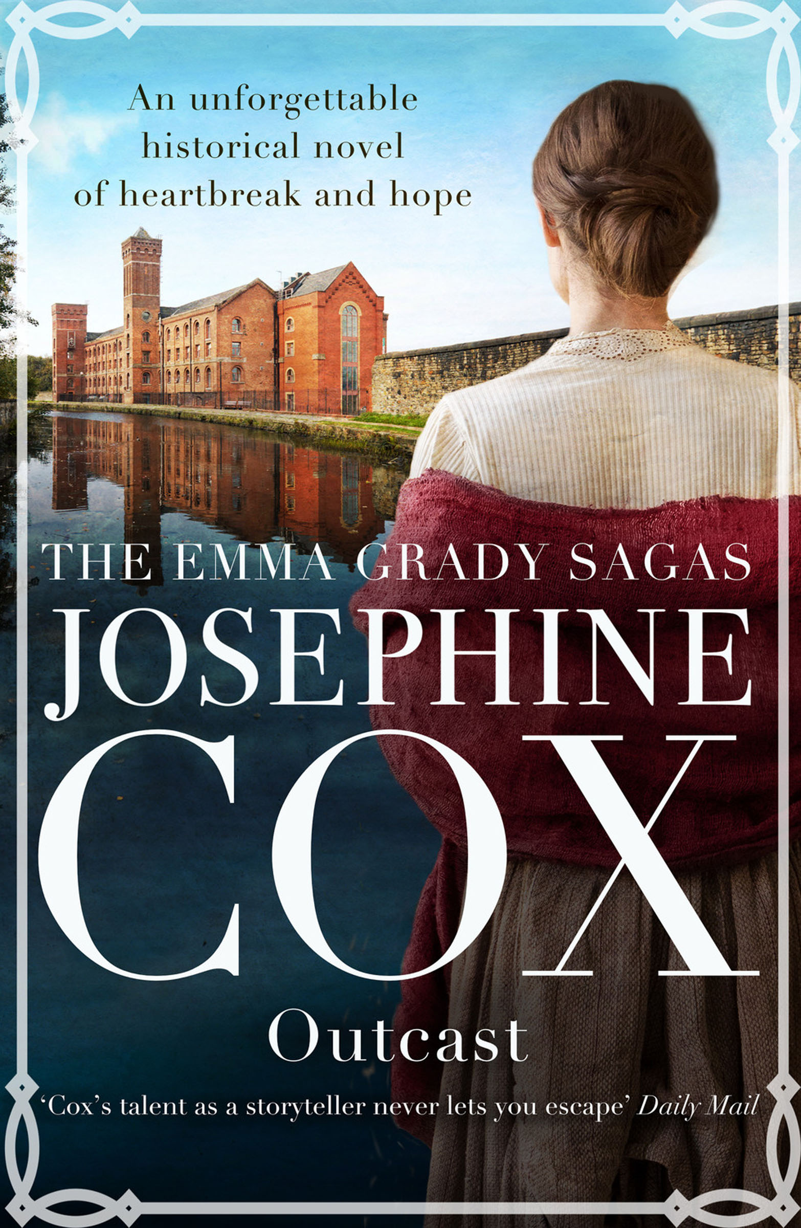 This image is the cover for the book Outcast, The Emma Grady Sagas