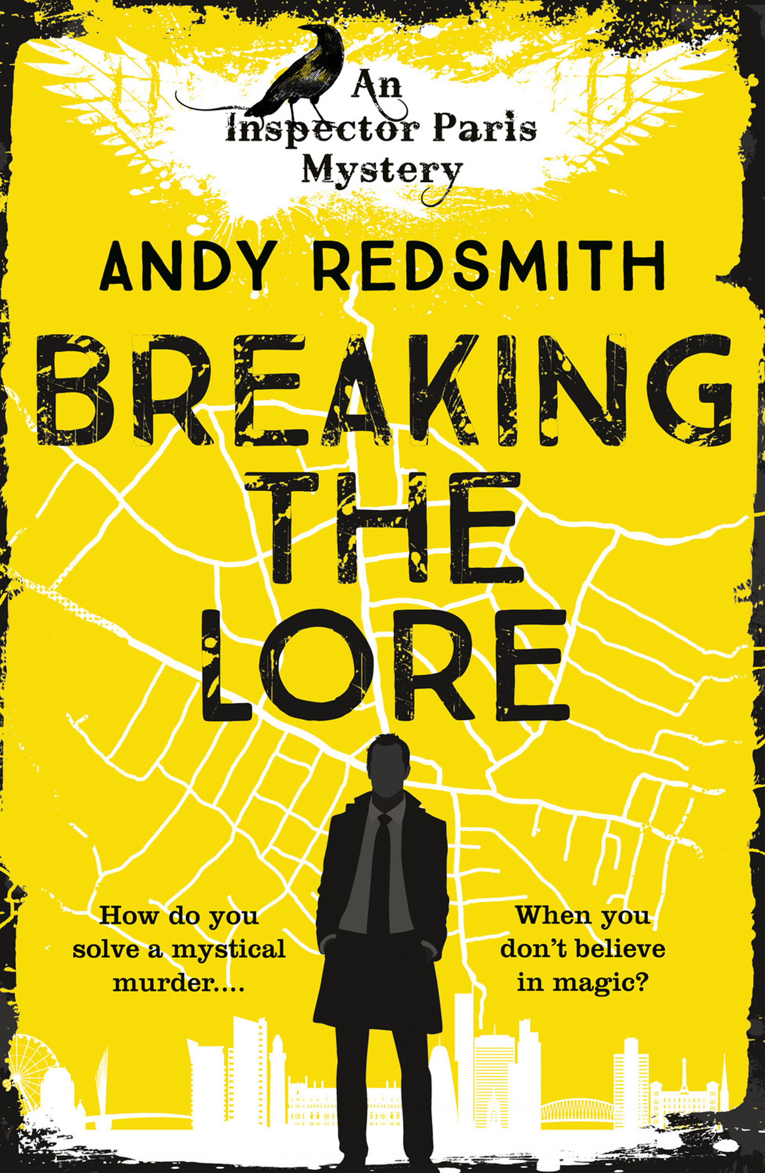 This image is the cover for the book Breaking the Lore, An Inspector Paris Mystery