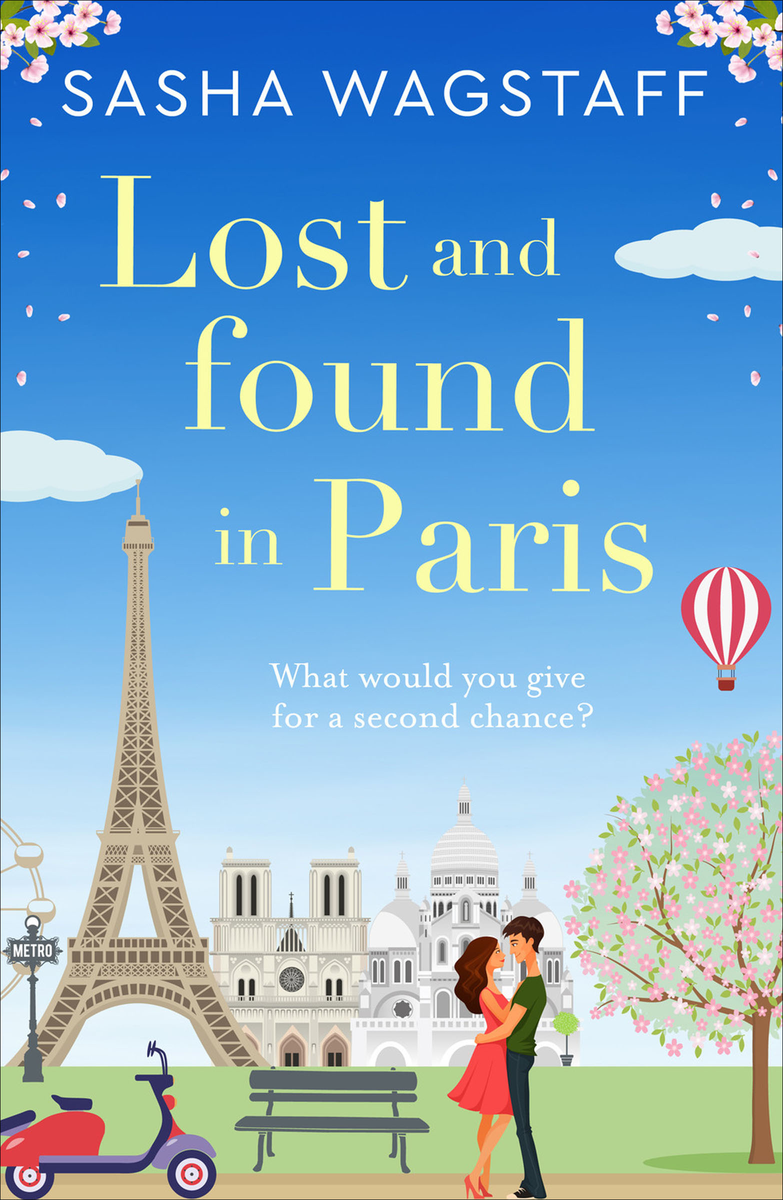 This image is the cover for the book Lost and Found in Paris