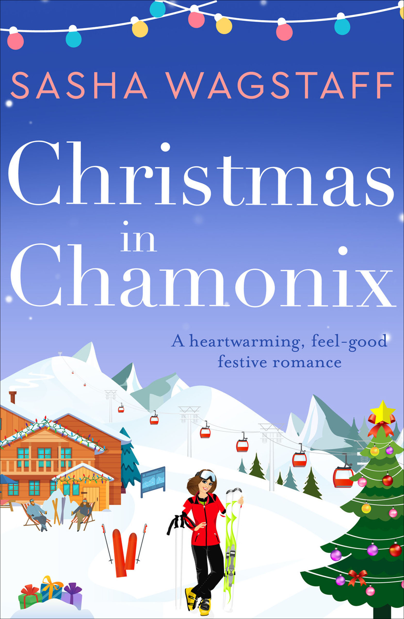 This image is the cover for the book Christmas in Chamonix