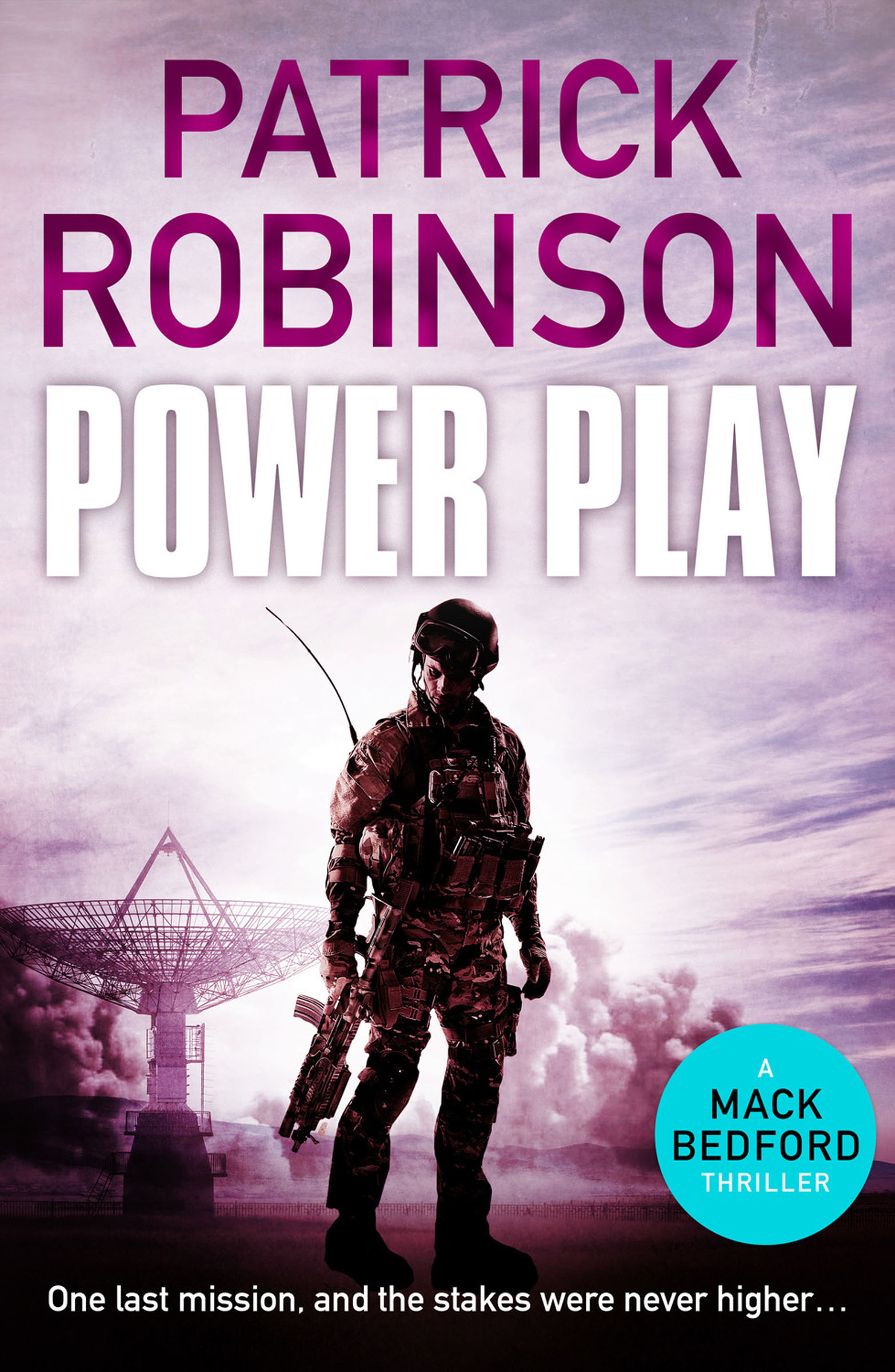 This image is the cover for the book Power Play, The Mack Bedford Military Thrillers