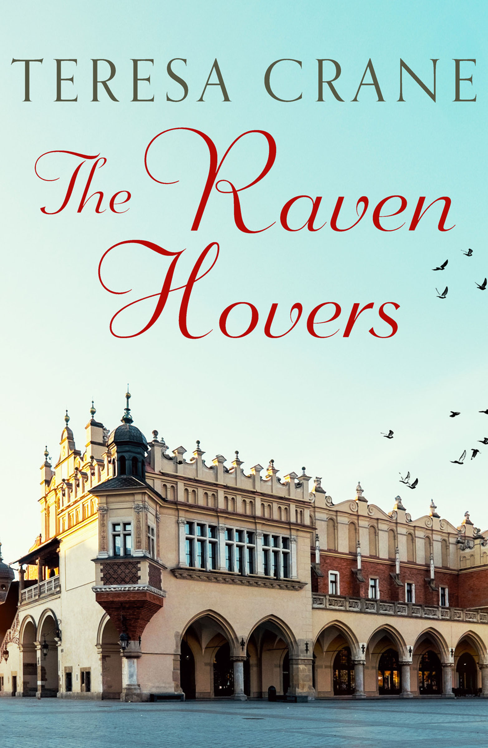 This image is the cover for the book Raven Hovers