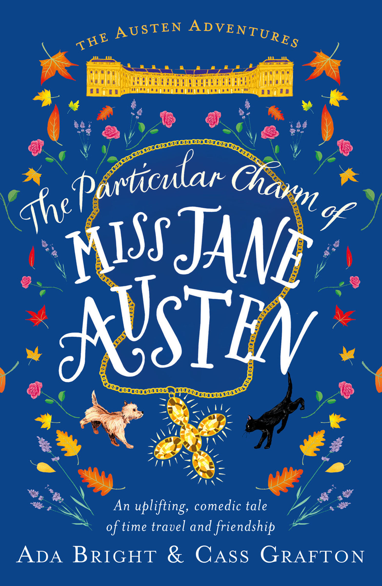 This image is the cover for the book Particular Charm of Miss Jane Austen, The Austen Adventures