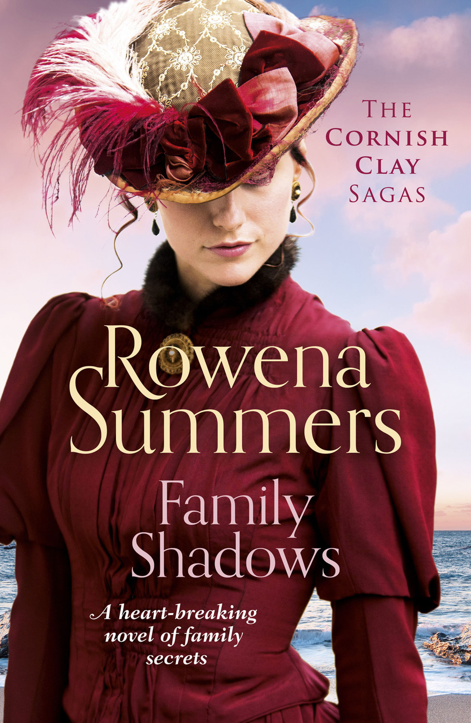 This image is the cover for the book Family Shadows, The Cornish Clay Sagas
