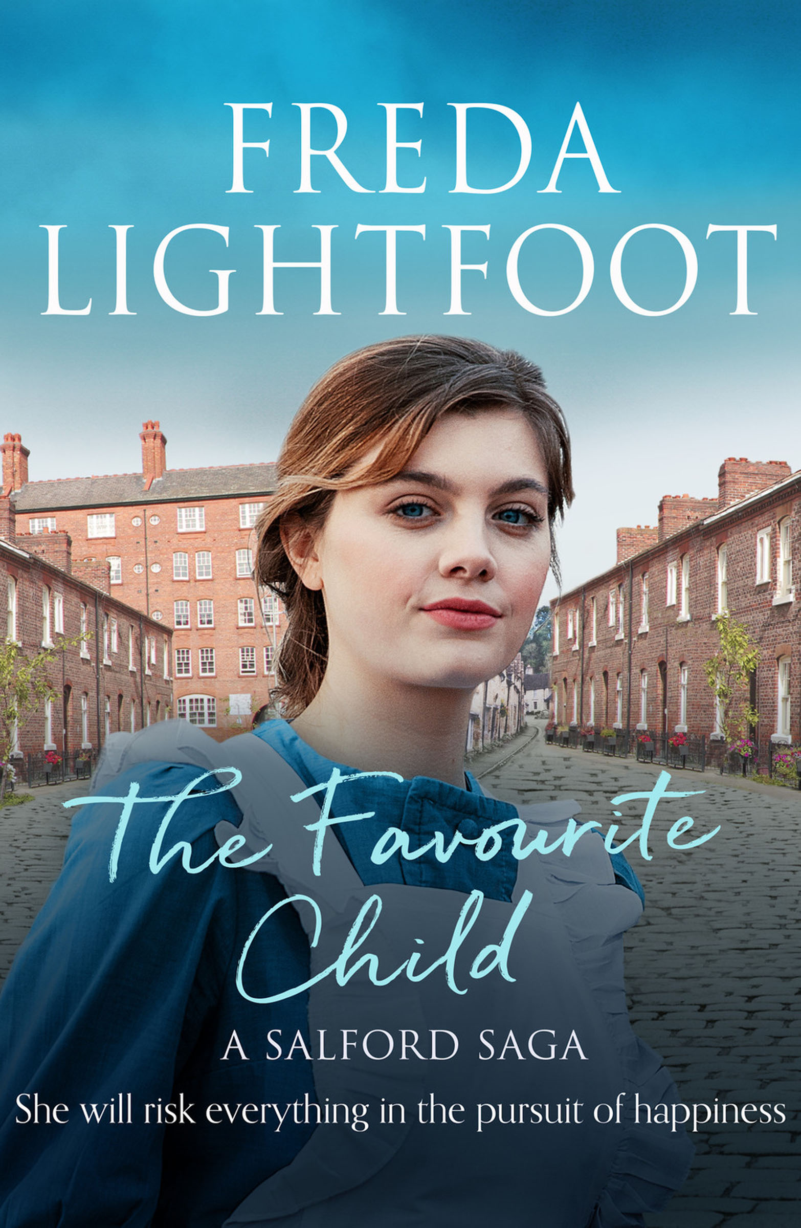 This image is the cover for the book Favourite Child, A Salford Saga