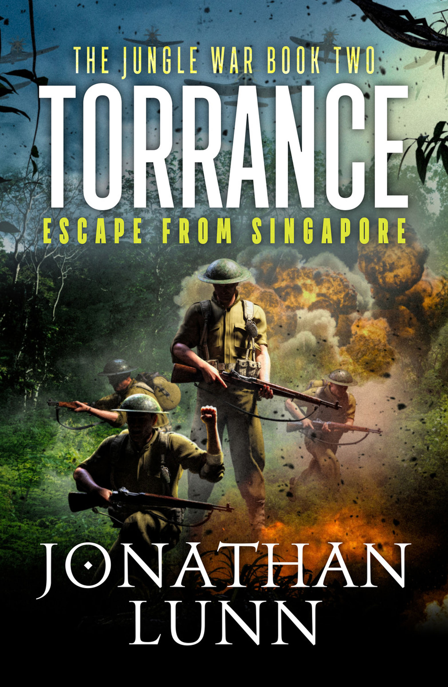 This image is the cover for the book Torrance: Escape From Singapore