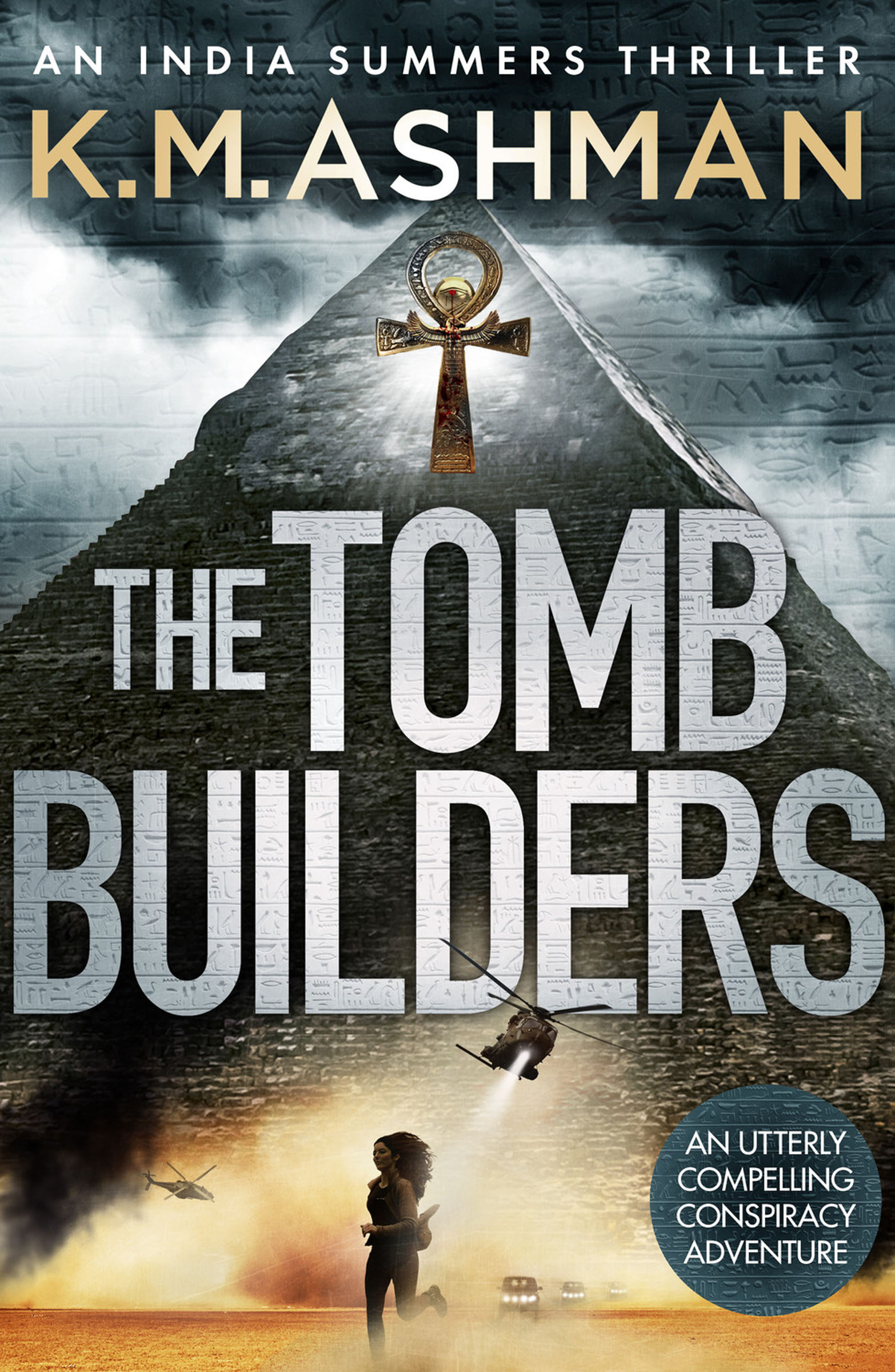 This image is the cover for the book Tomb Builders, The India Summers Mysteries
