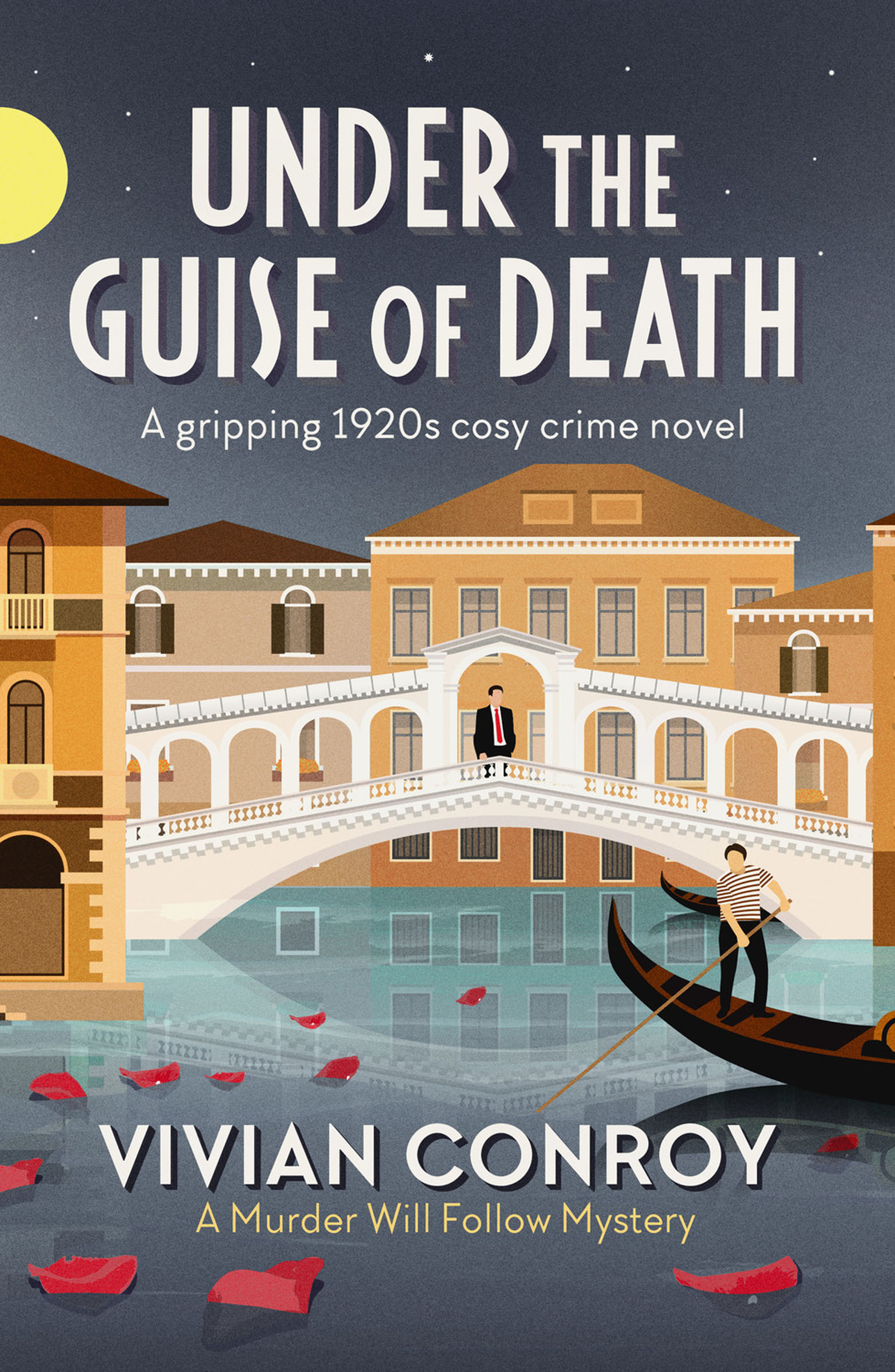 This image is the cover for the book Under the Guise of Death, Murder Will Follow