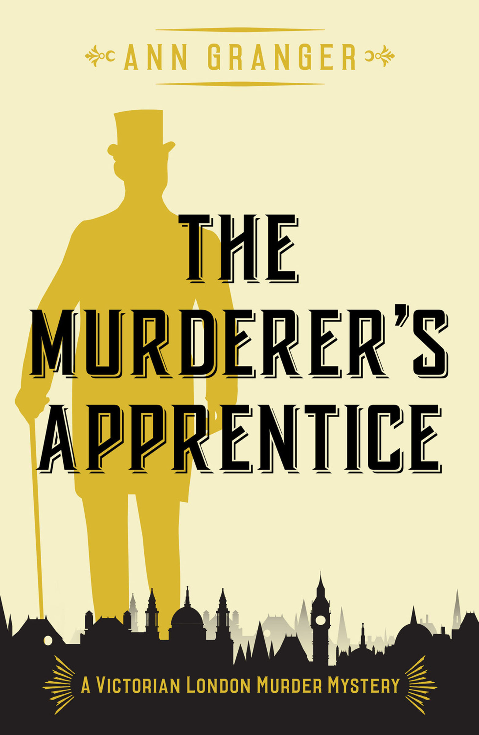 This image is the cover for the book Murderer's Apprentice, The Inspector Ben Ross Mysteries