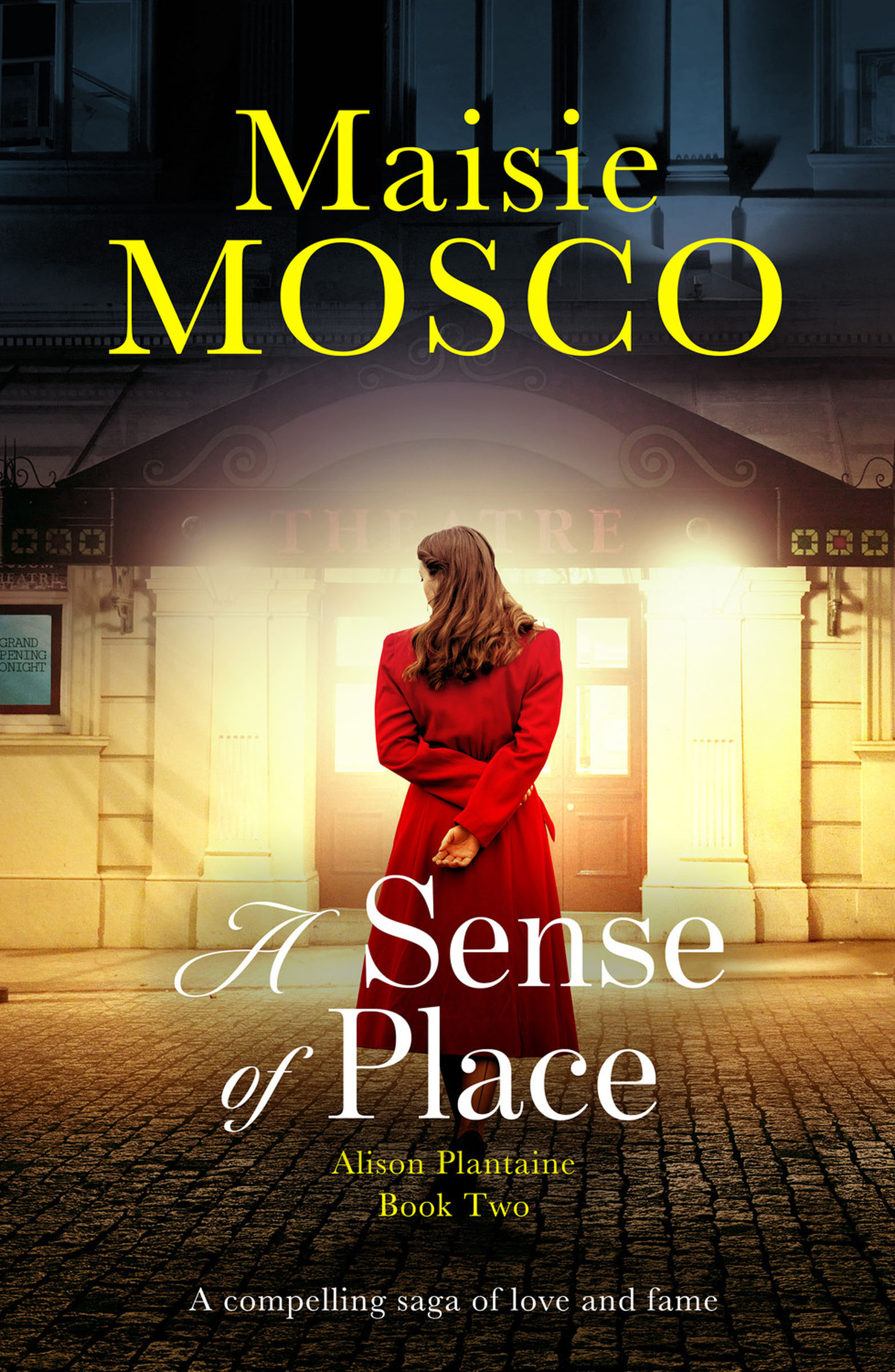 This image is the cover for the book Sense of Place, The Alison Plantaine Sagas