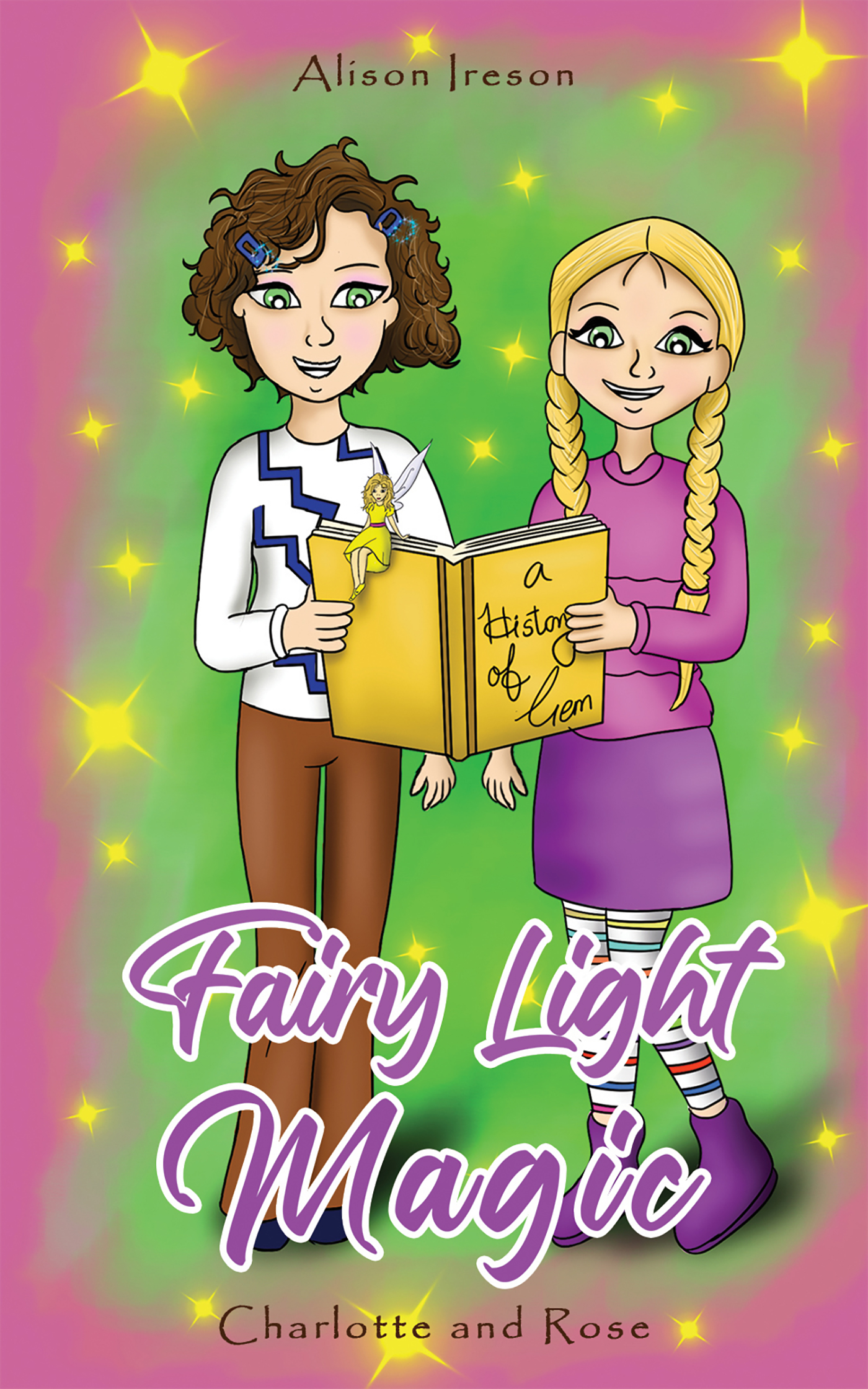 This image is the cover for the book Fairy Light Magic