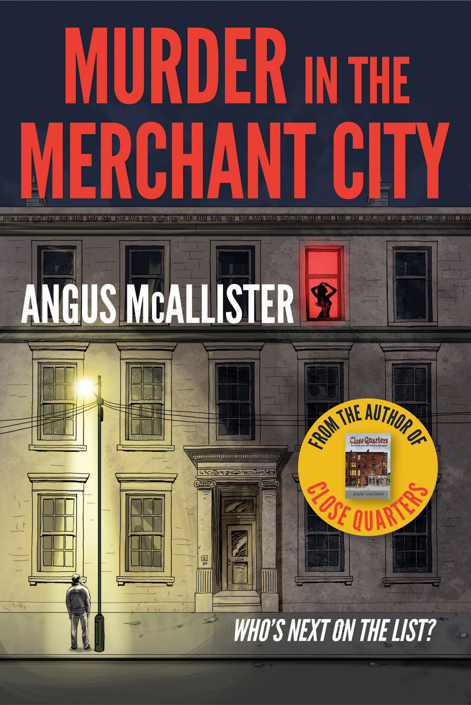 This image is the cover for the book Murder in the Merchant City