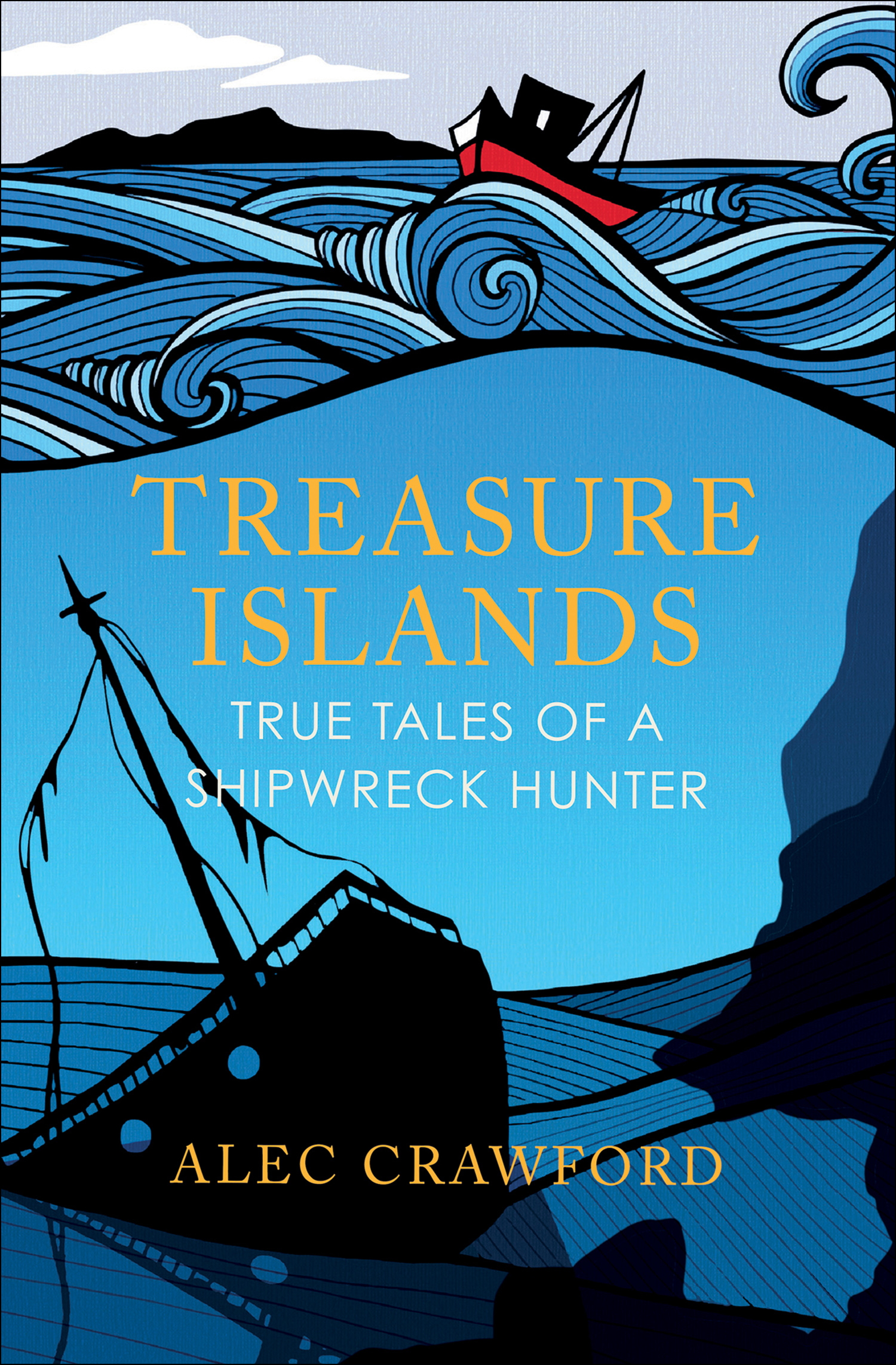This image is the cover for the book Treasure Islands