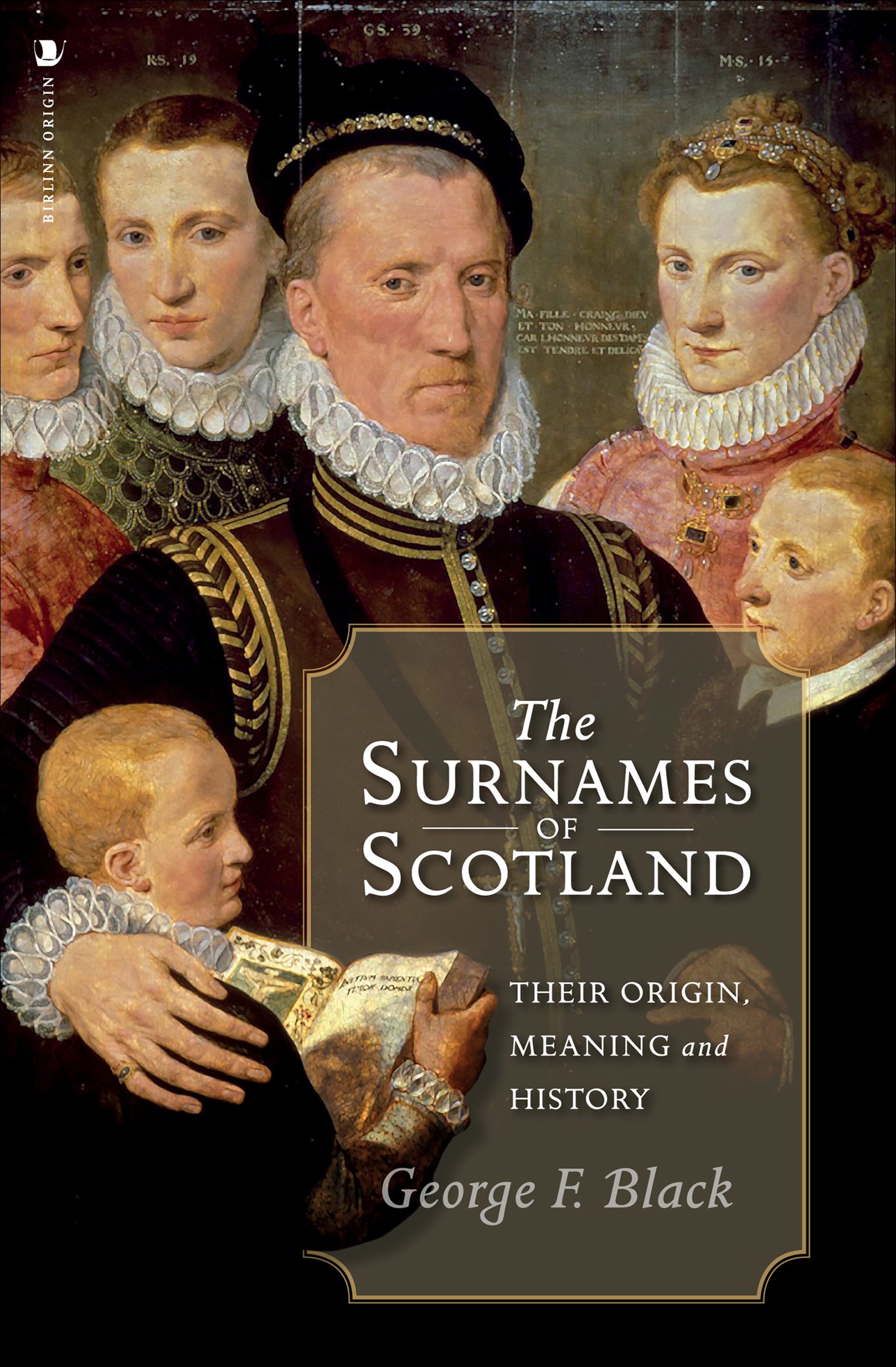 This image is the cover for the book Surnames of Scotland
