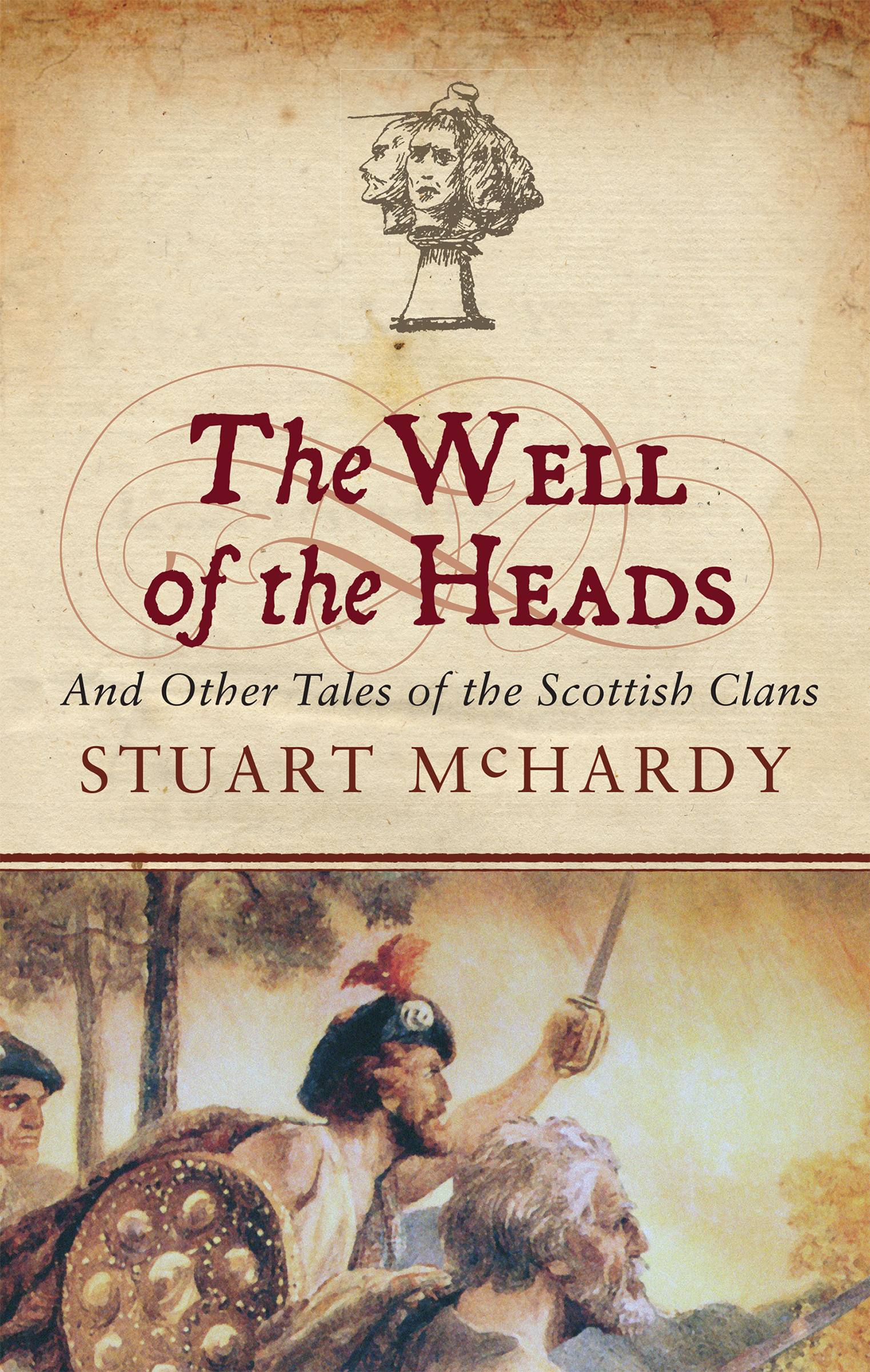 This image is the cover for the book Well of the Heads