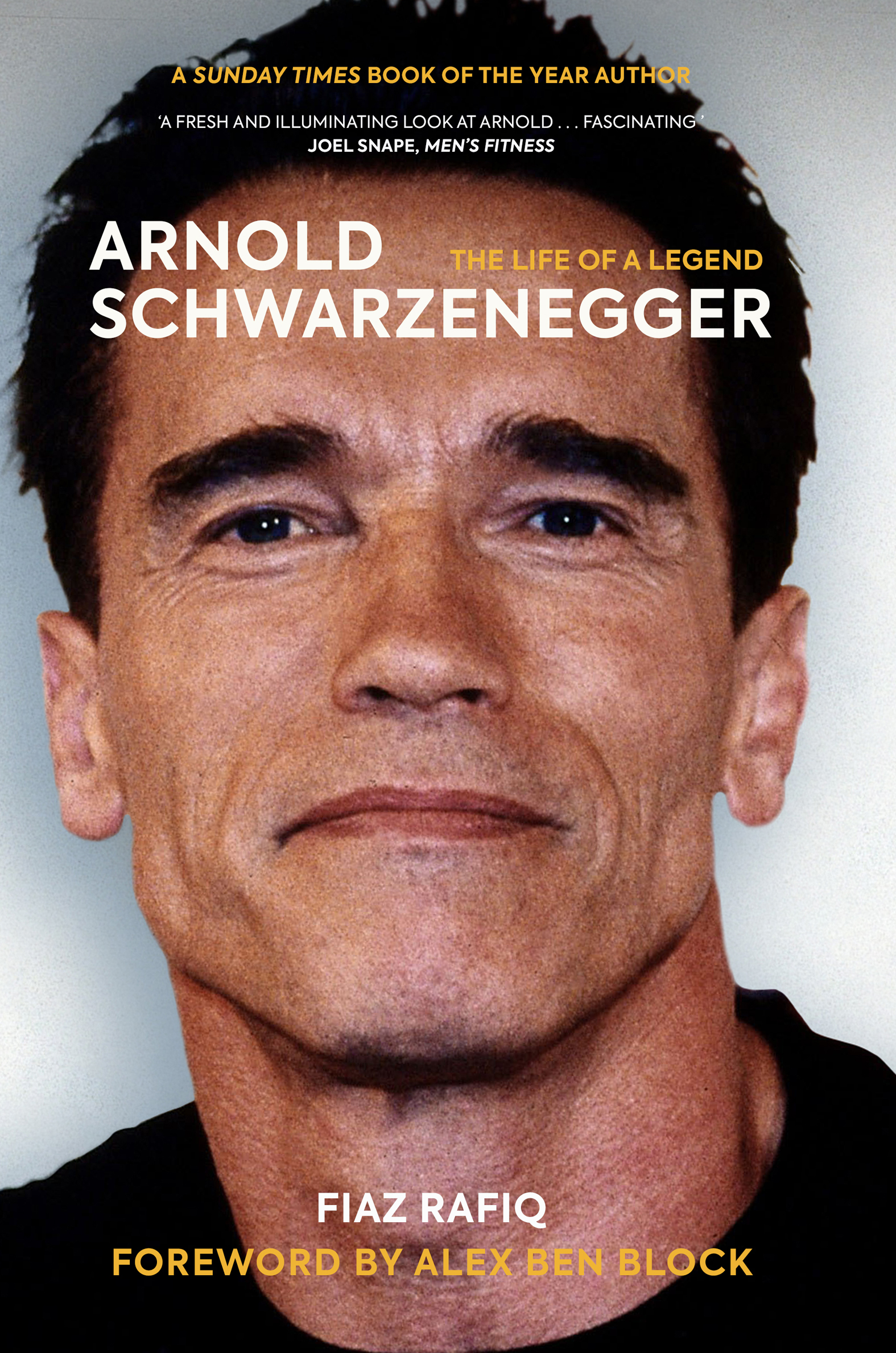 This image is the cover for the book Arnold Schwarzenegger