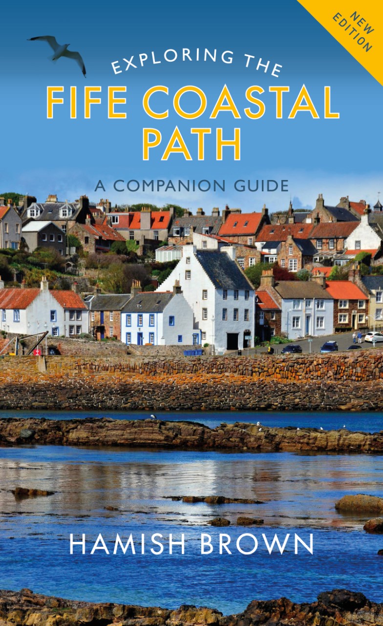 This image is the cover for the book Exploring the Fife Coastal Path