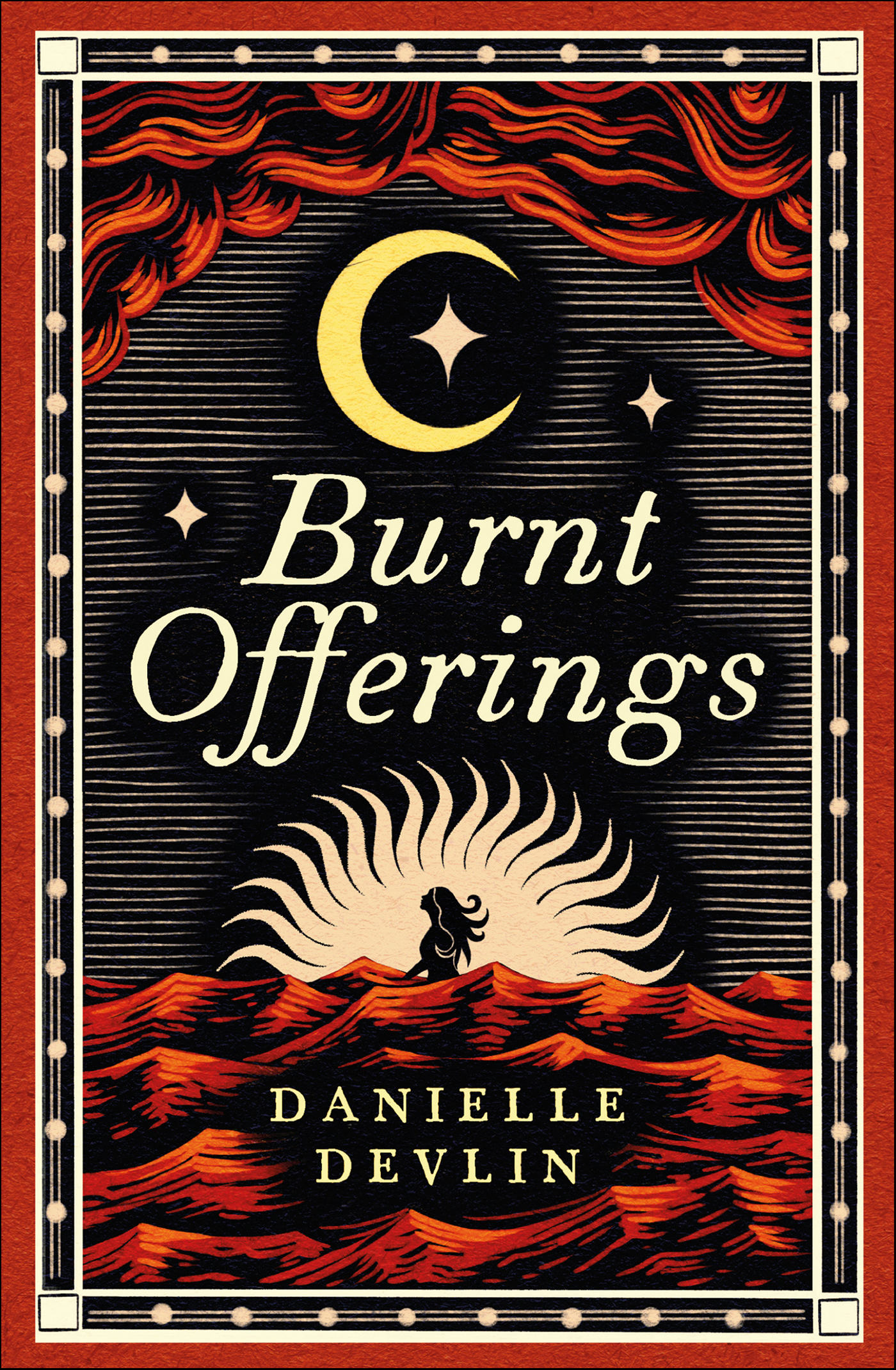 This image is the cover for the book Burnt Offerings