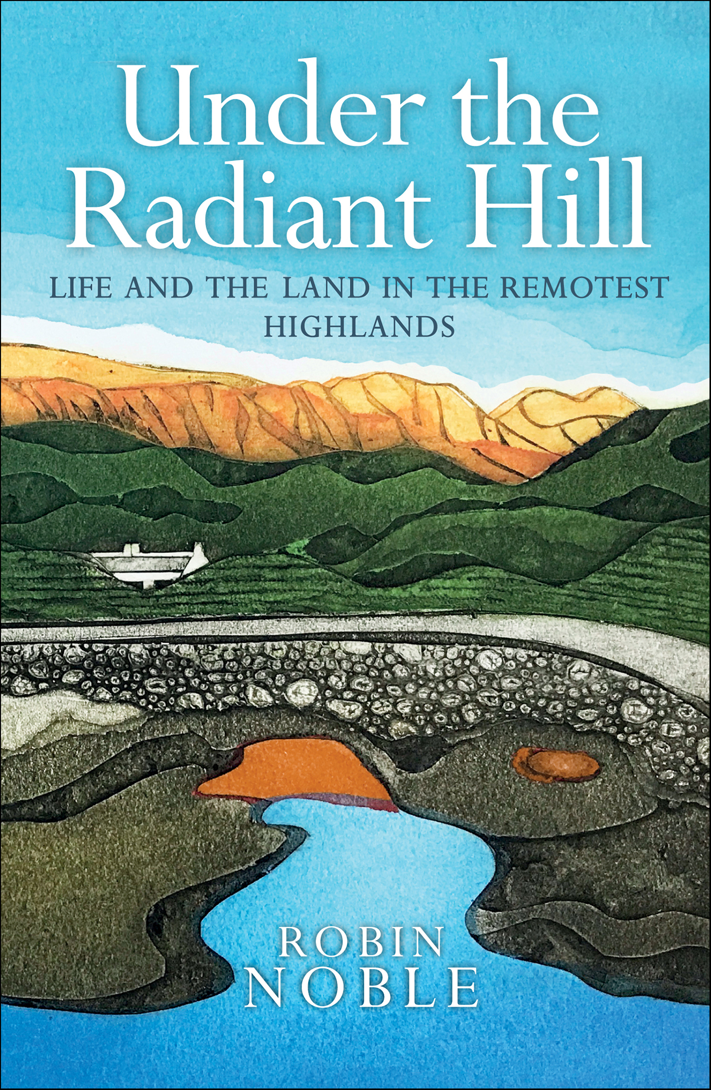 This image is the cover for the book Under the Radiant Hill