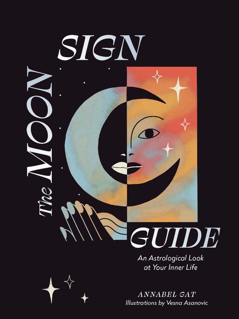 This image is the cover for the book Moon Sign Guide