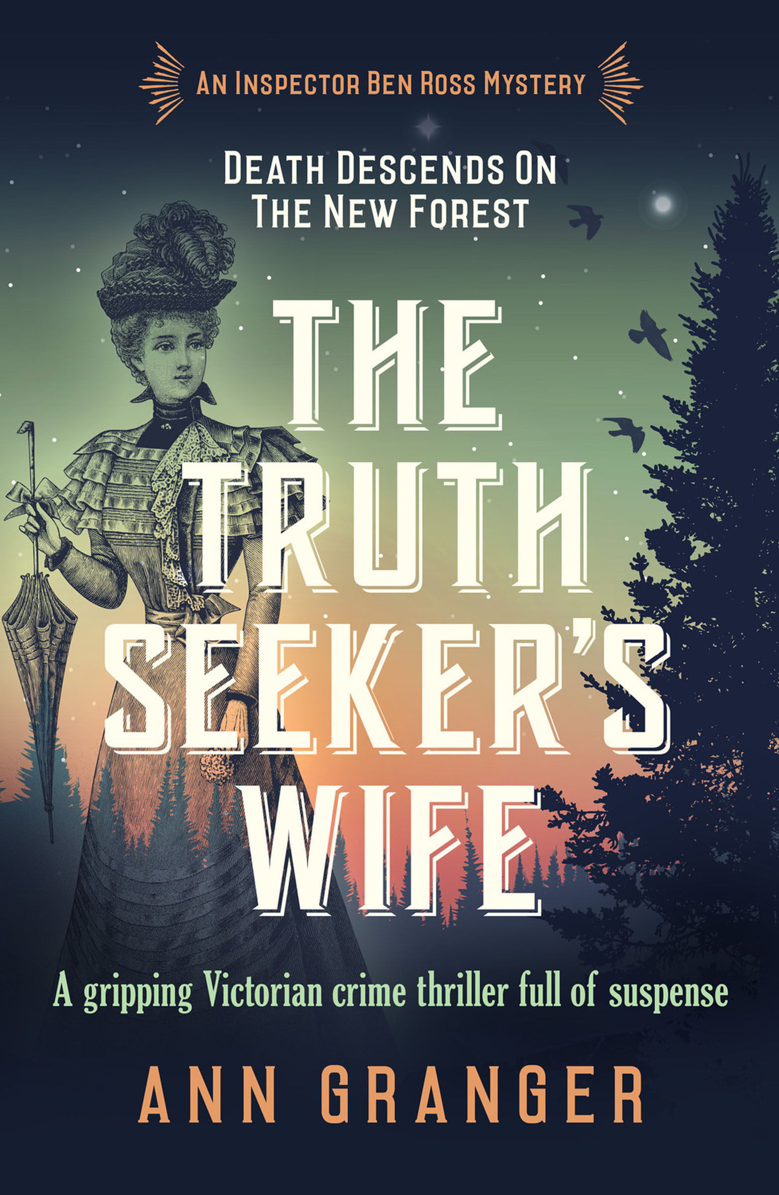This image is the cover for the book Truth-Seeker's Wife, The Inspector Ben Ross Mysteries