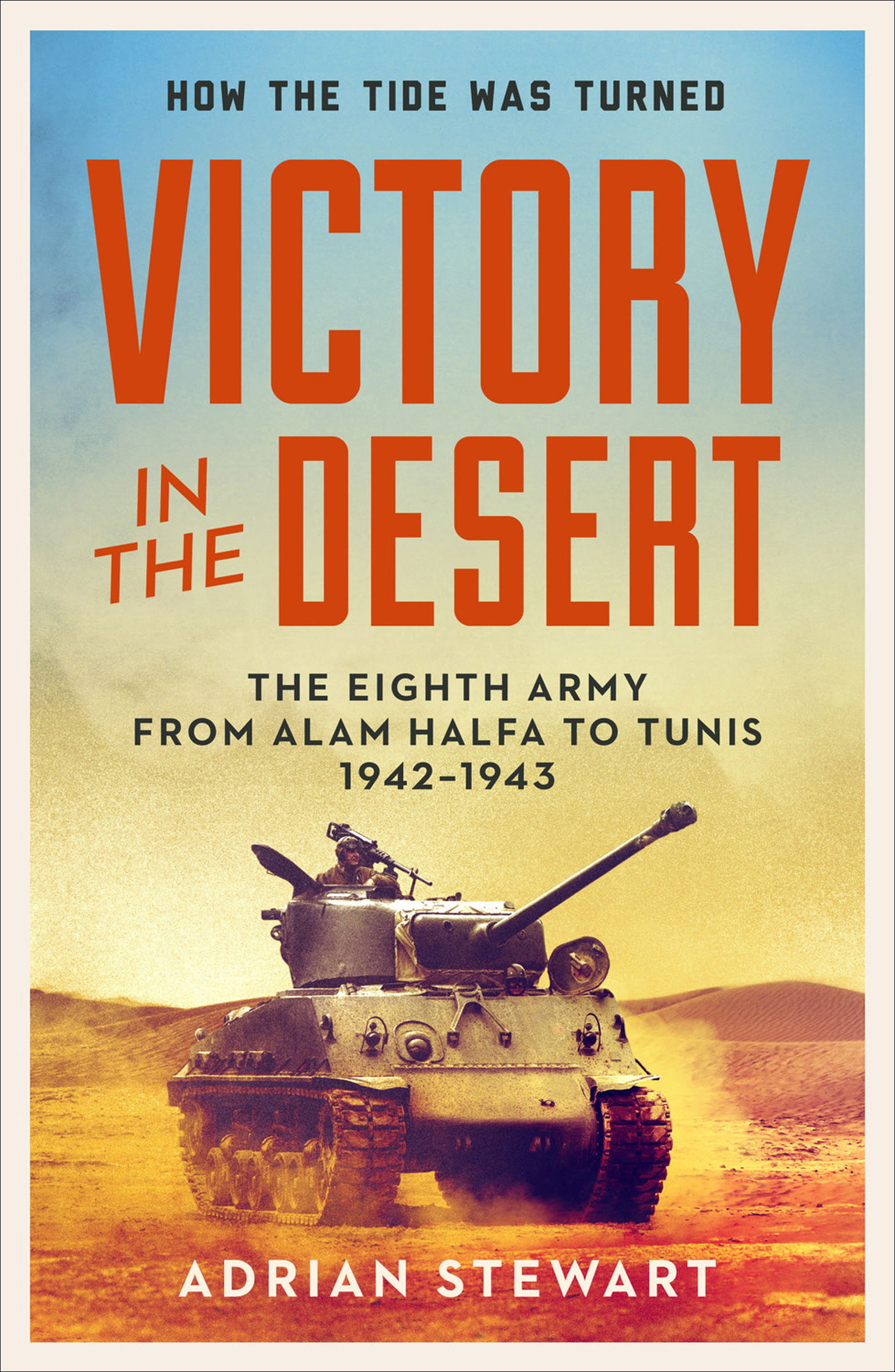 This image is the cover for the book Victory in the Desert