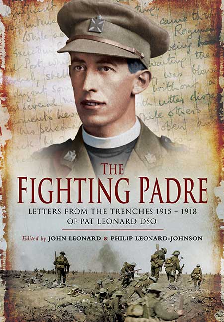 This image is the cover for the book Fighting Padre