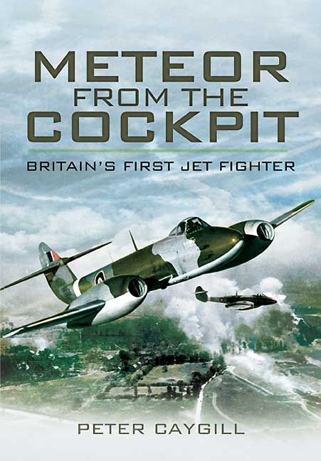 This image is the cover for the book Meteor from the Cockpit
