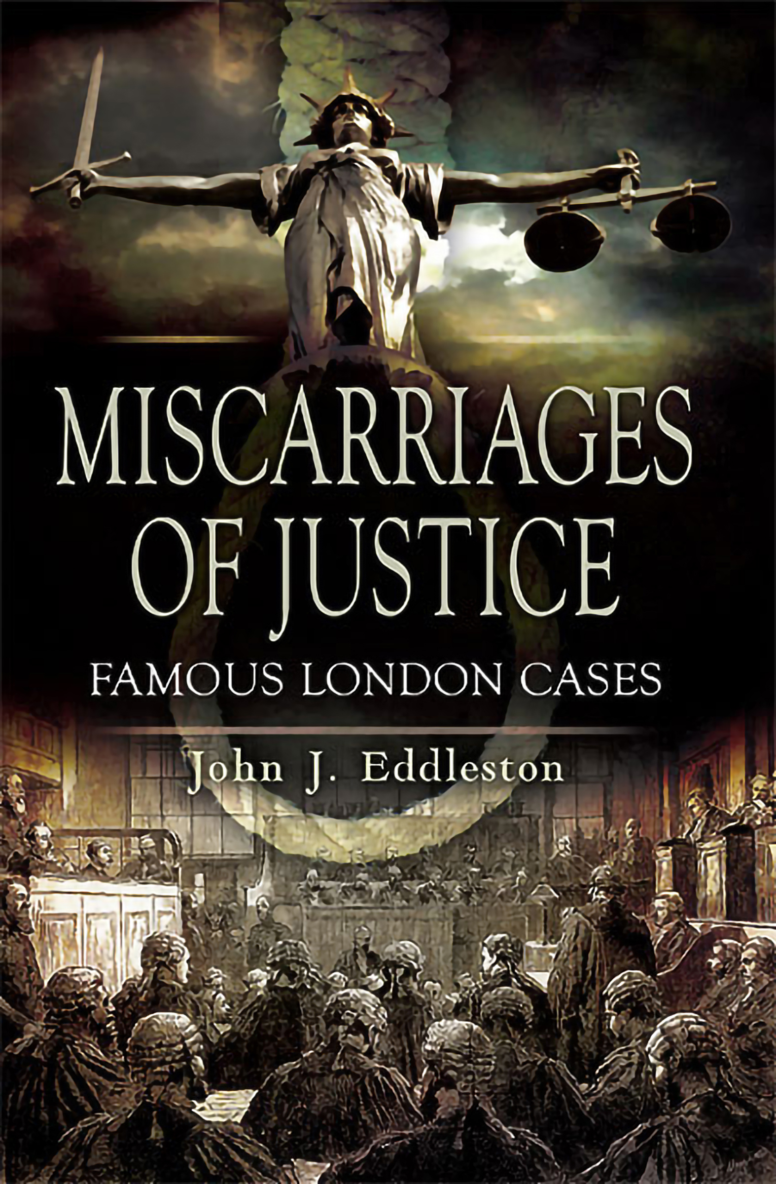 This image is the cover for the book Miscarriages of Justice
