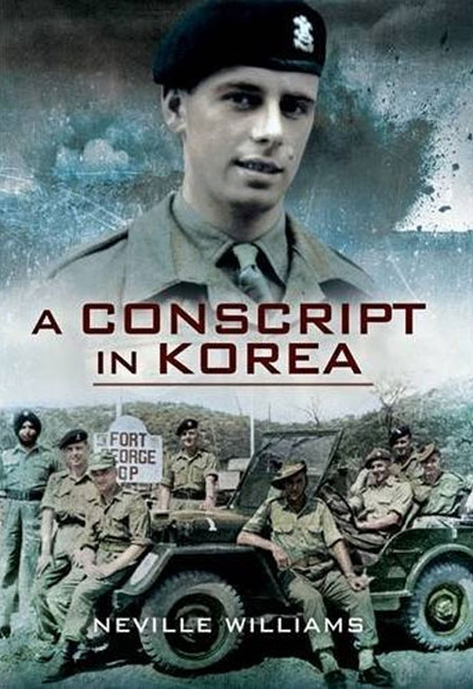 This image is the cover for the book Conscript in Korea