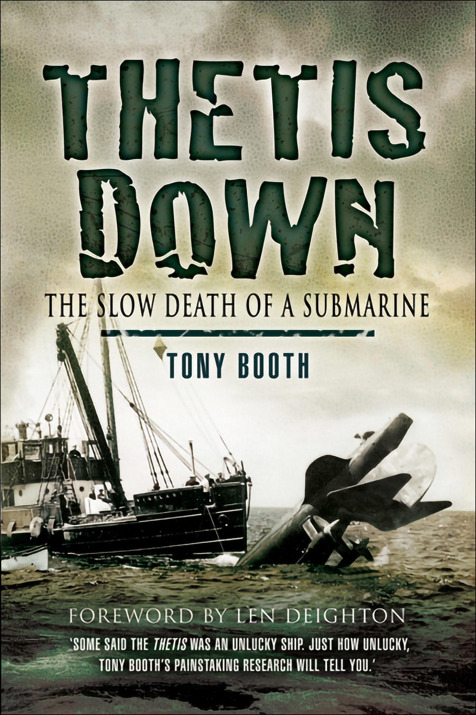 This image is the cover for the book Thetis Down