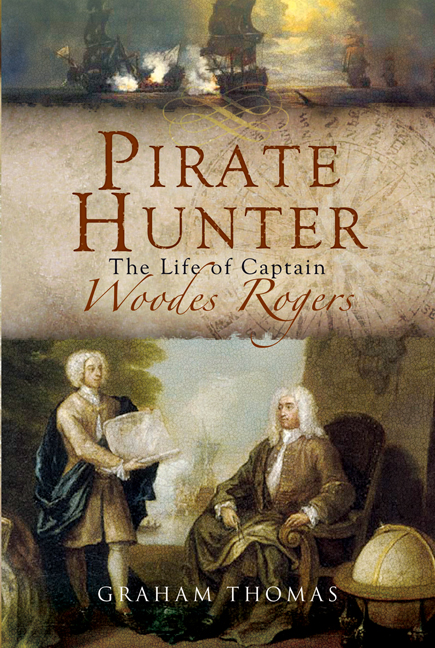 This image is the cover for the book Pirate Hunter