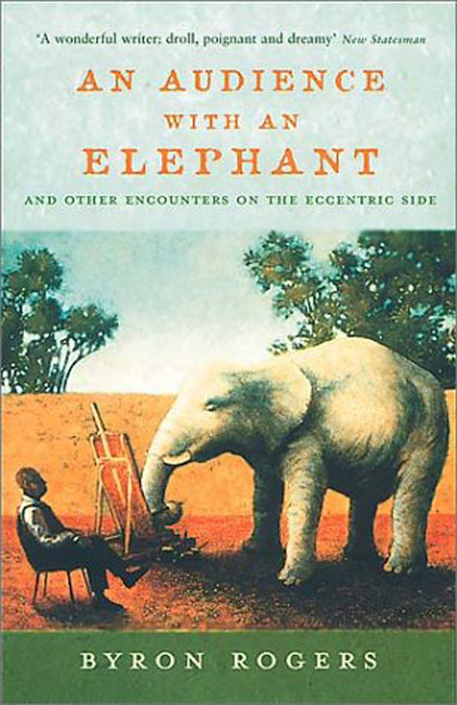 This image is the cover for the book Audience with an Elephant