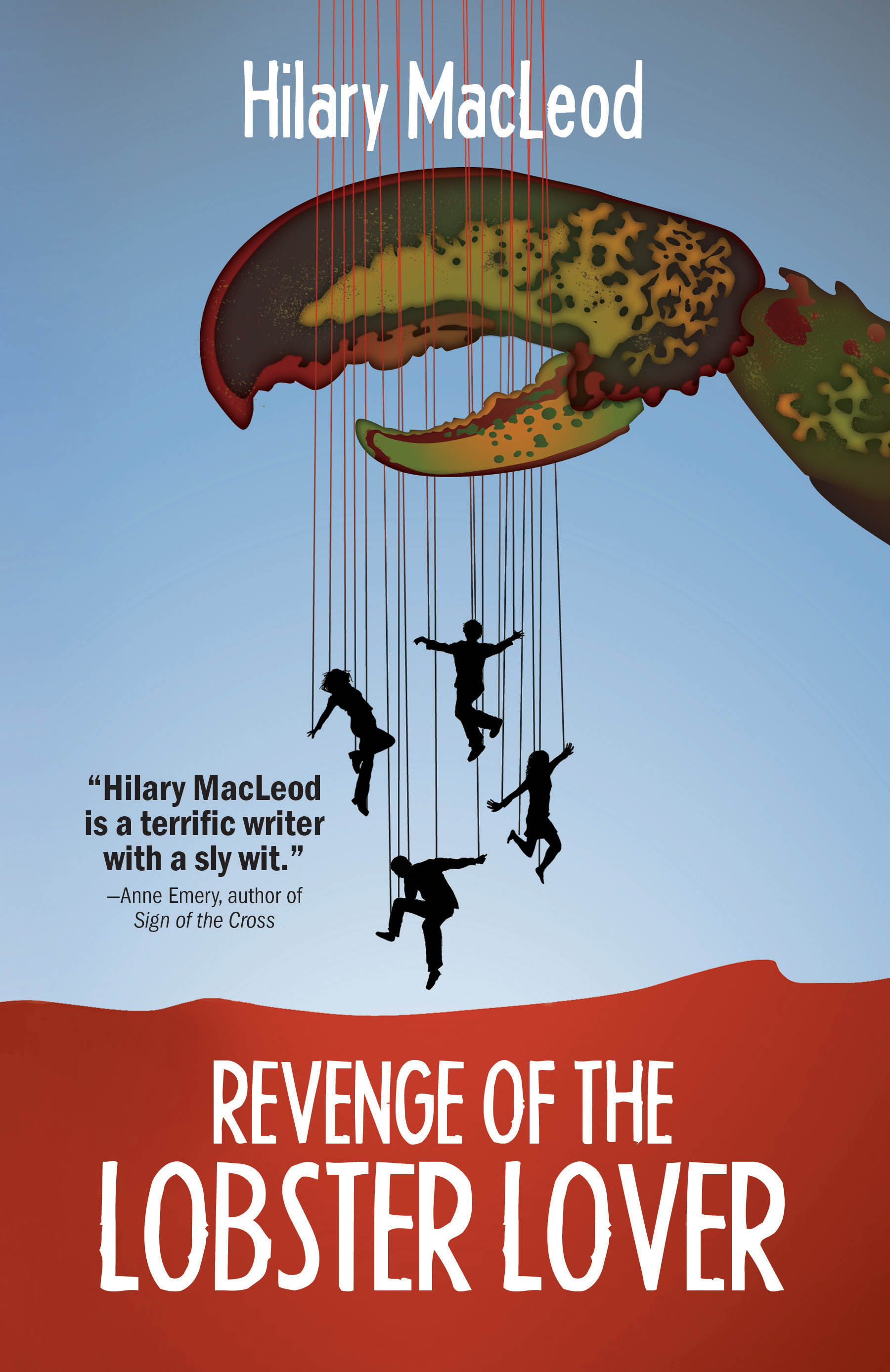 This image is the cover for the book Revenge of the Lobster Lover, The Shores Mysteries