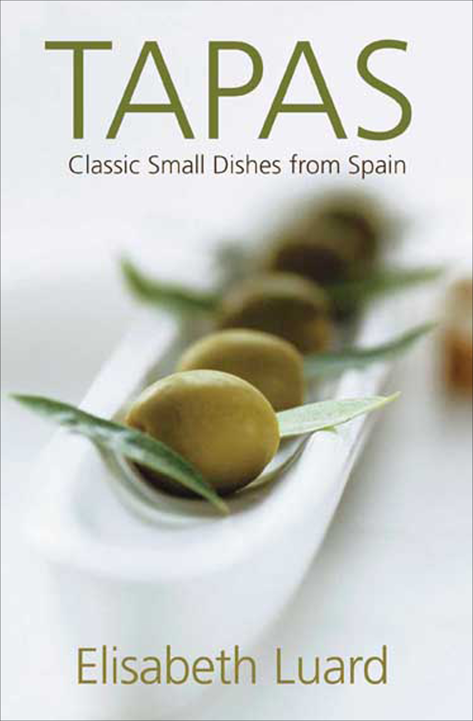 This image is the cover for the book Tapas