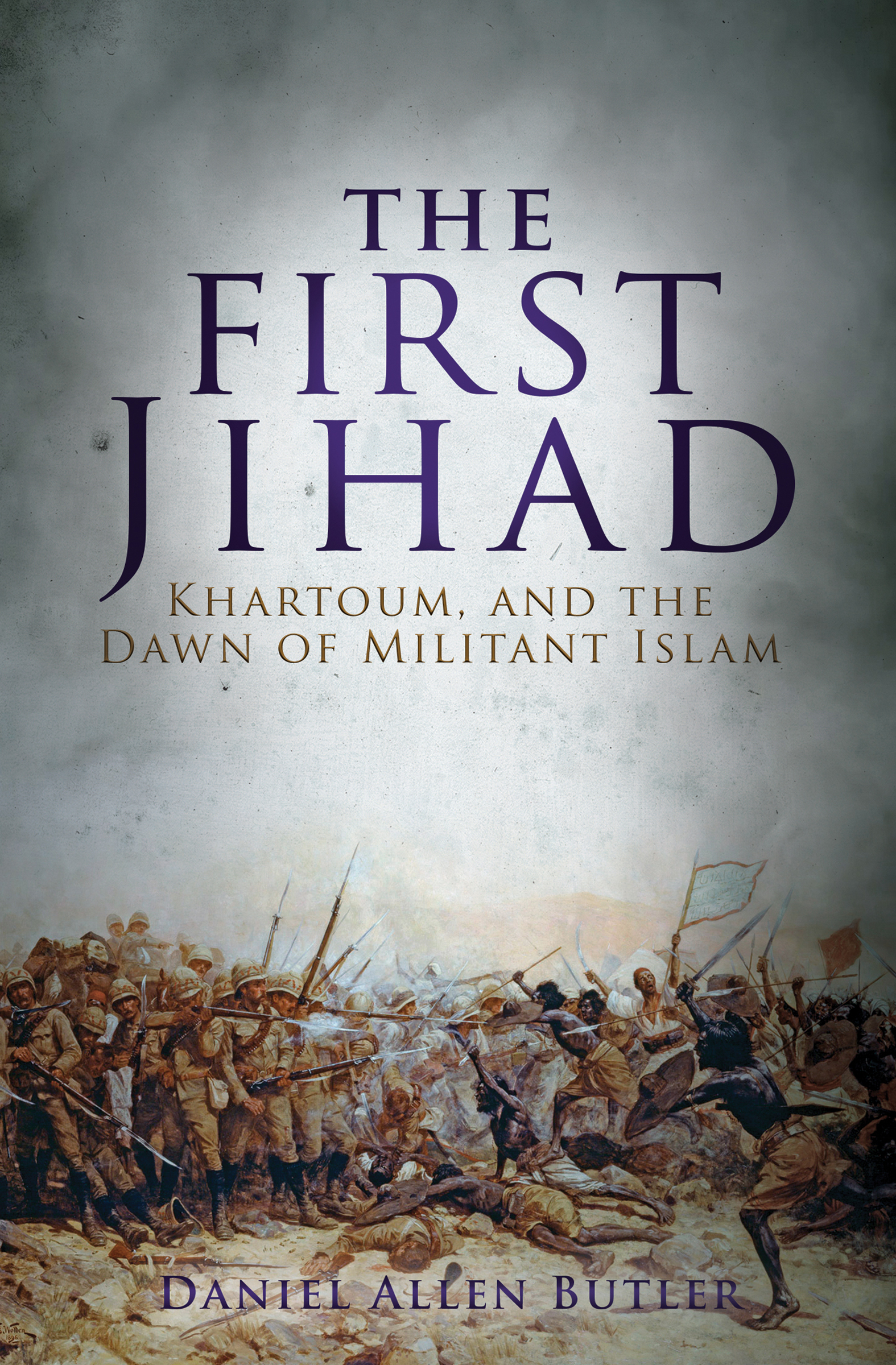 This image is the cover for the book First Jihad