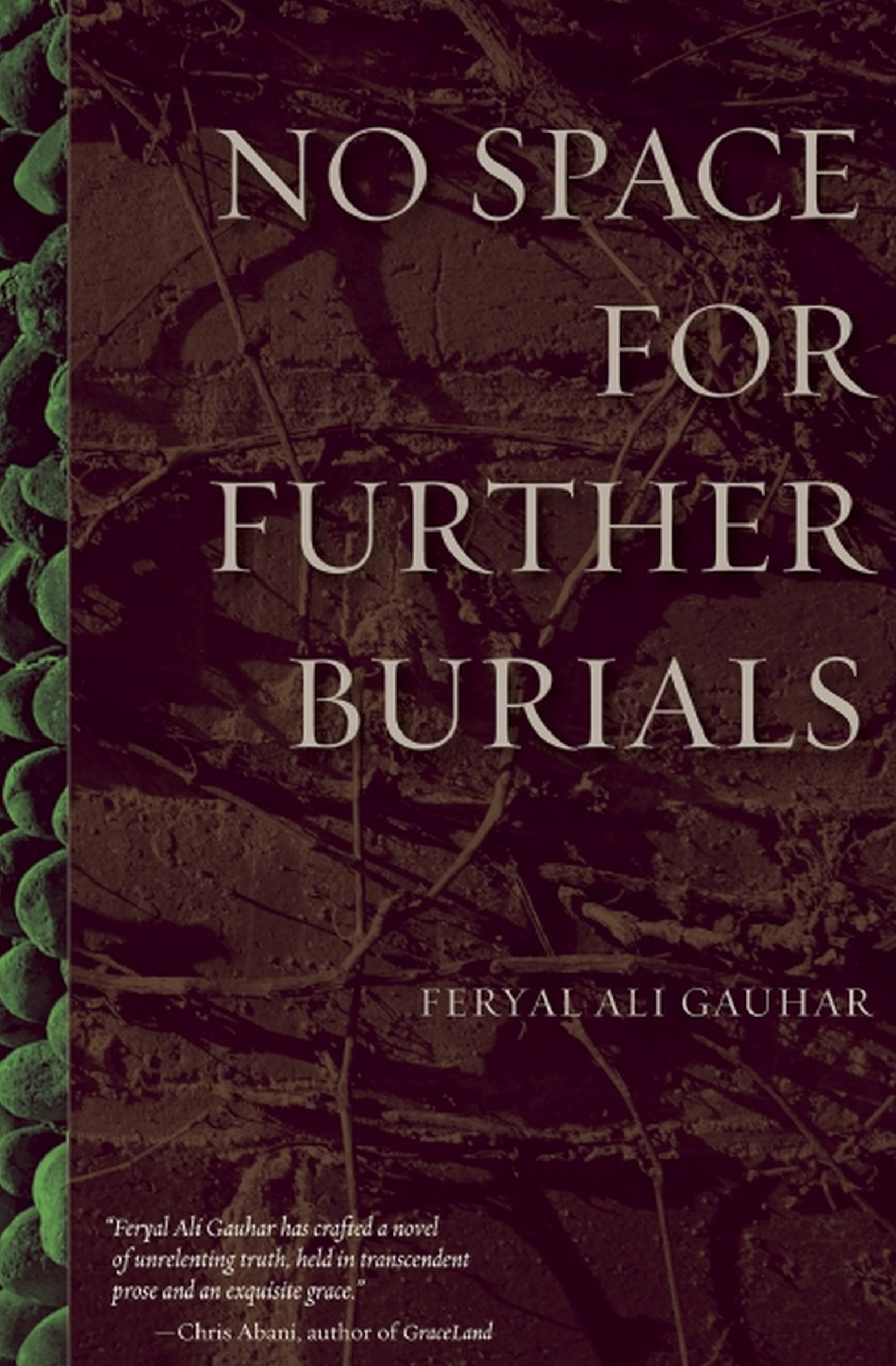 This image is the cover for the book No Space for Further Burials