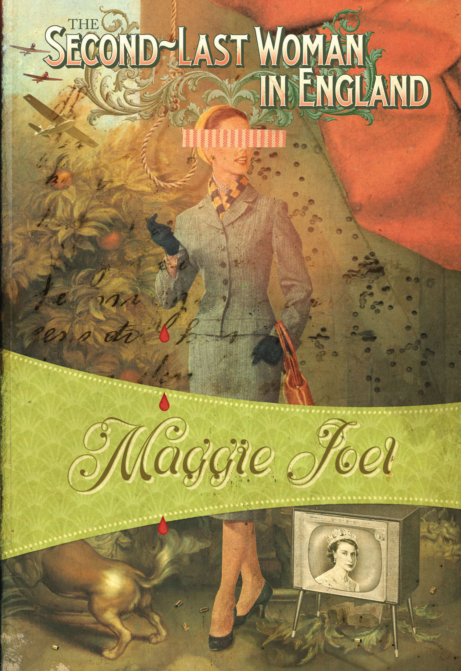 This image is the cover for the book Second-Last Woman in England
