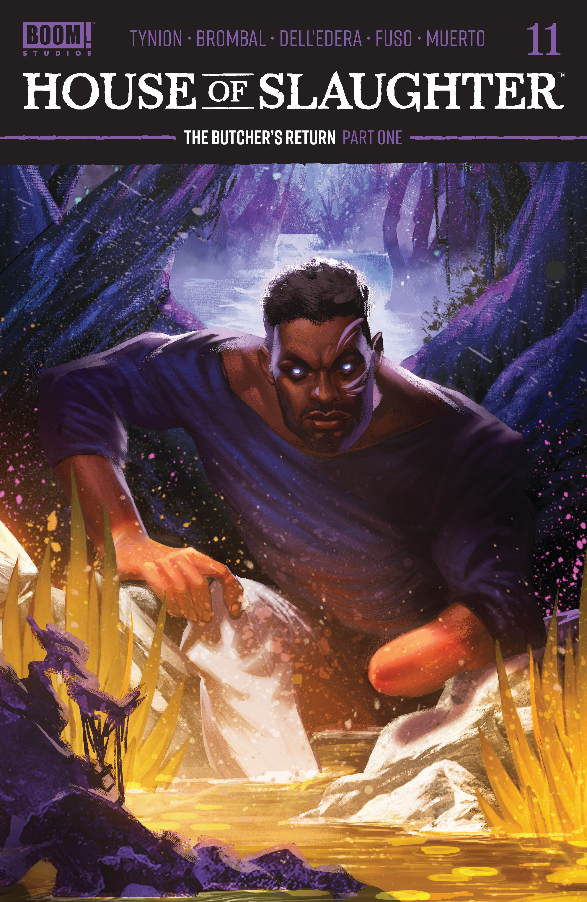 This image is the cover for the book House of Slaughter #11, House of Slaughter