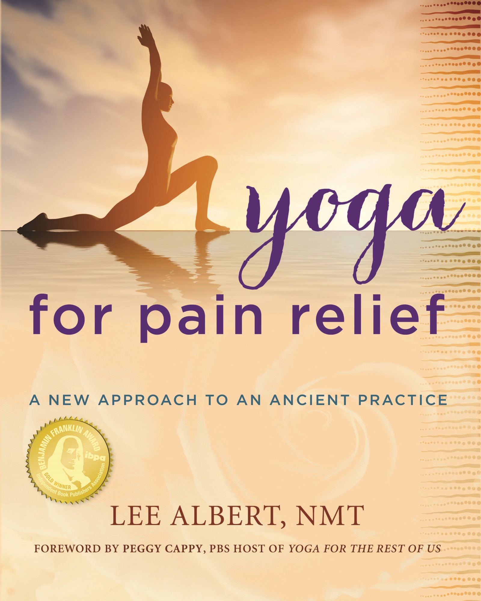 This image is the cover for the book Yoga for Pain Relief