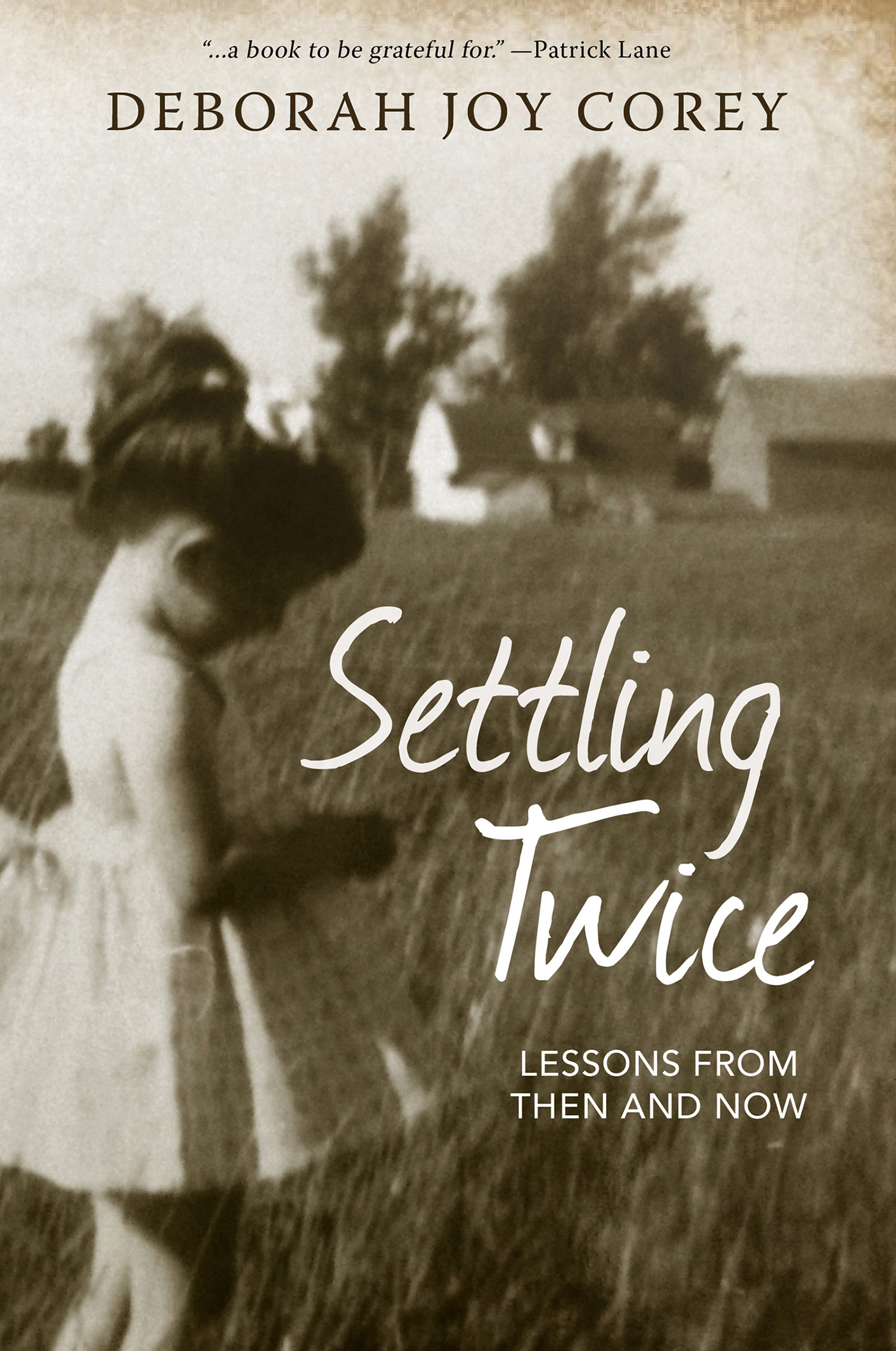 This image is the cover for the book Settling Twice