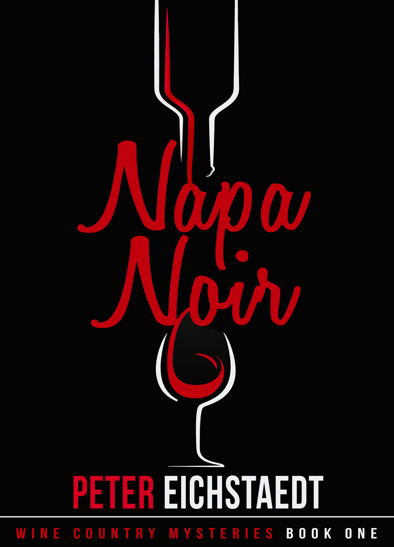This image is the cover for the book Napa Noir, Wine Country Mysteries