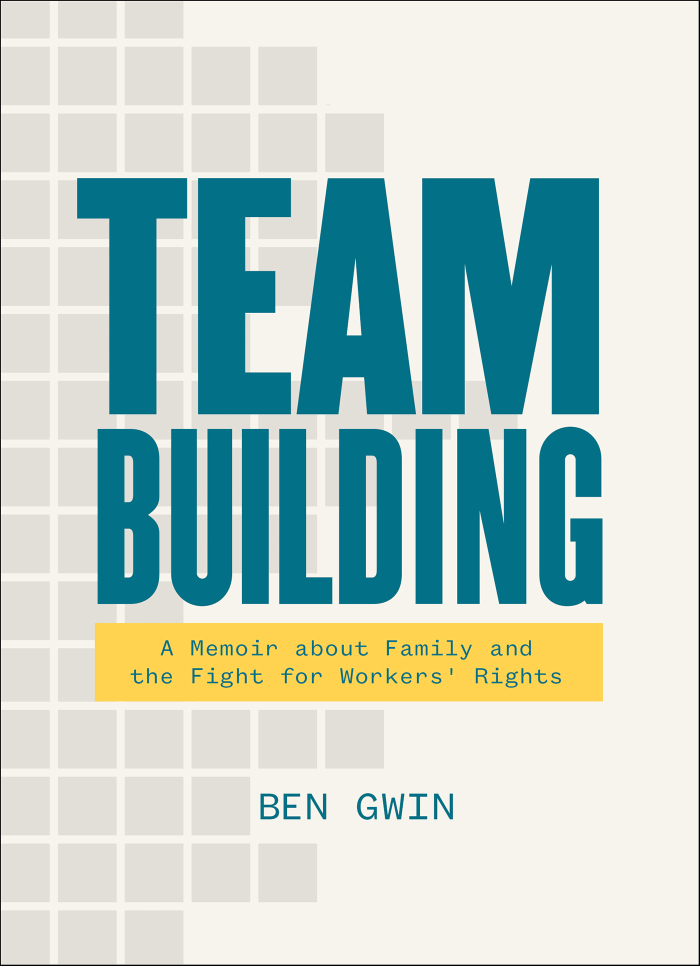 This image is the cover for the book Team Building