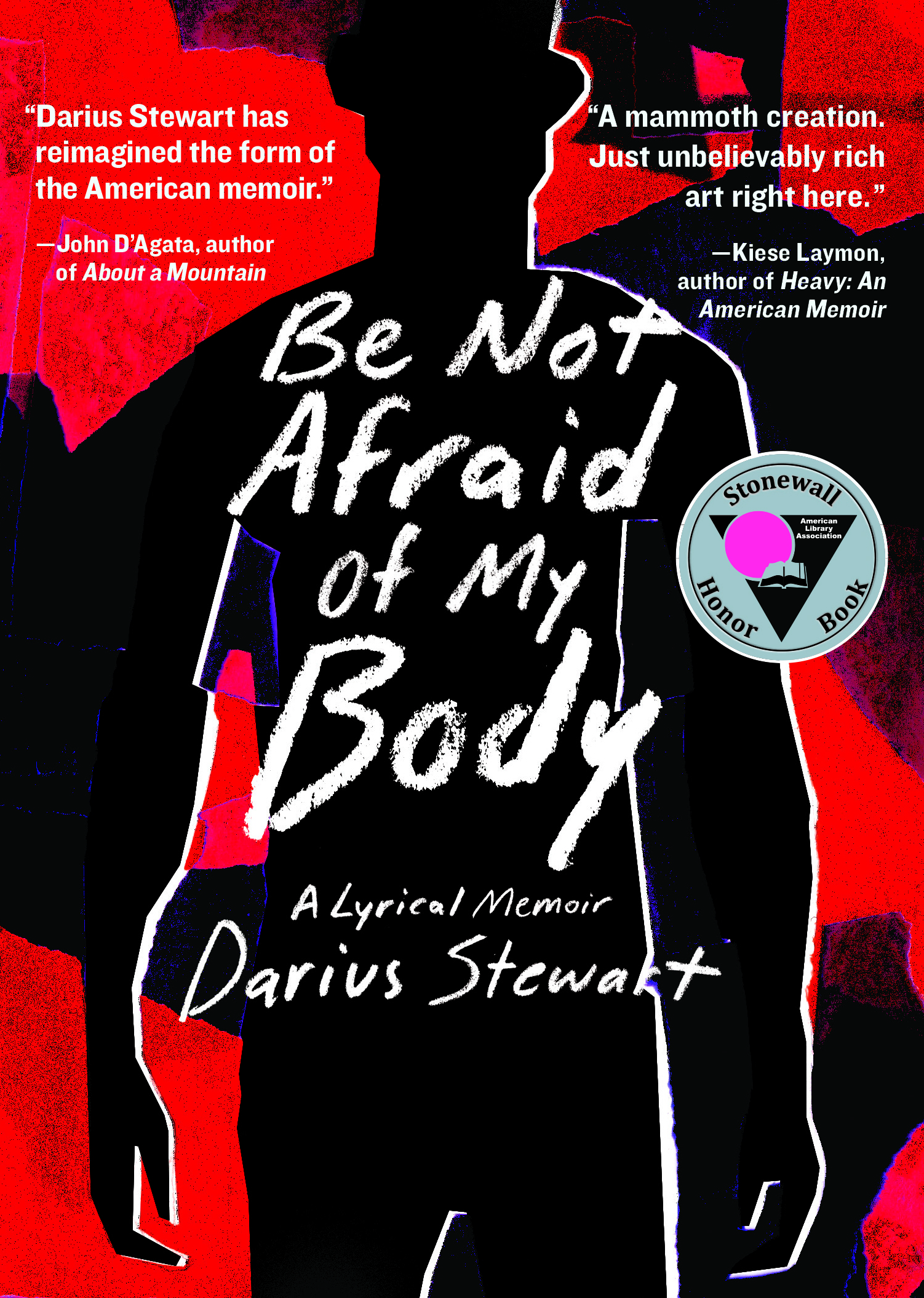 This image is the cover for the book Be Not Afraid of My Body