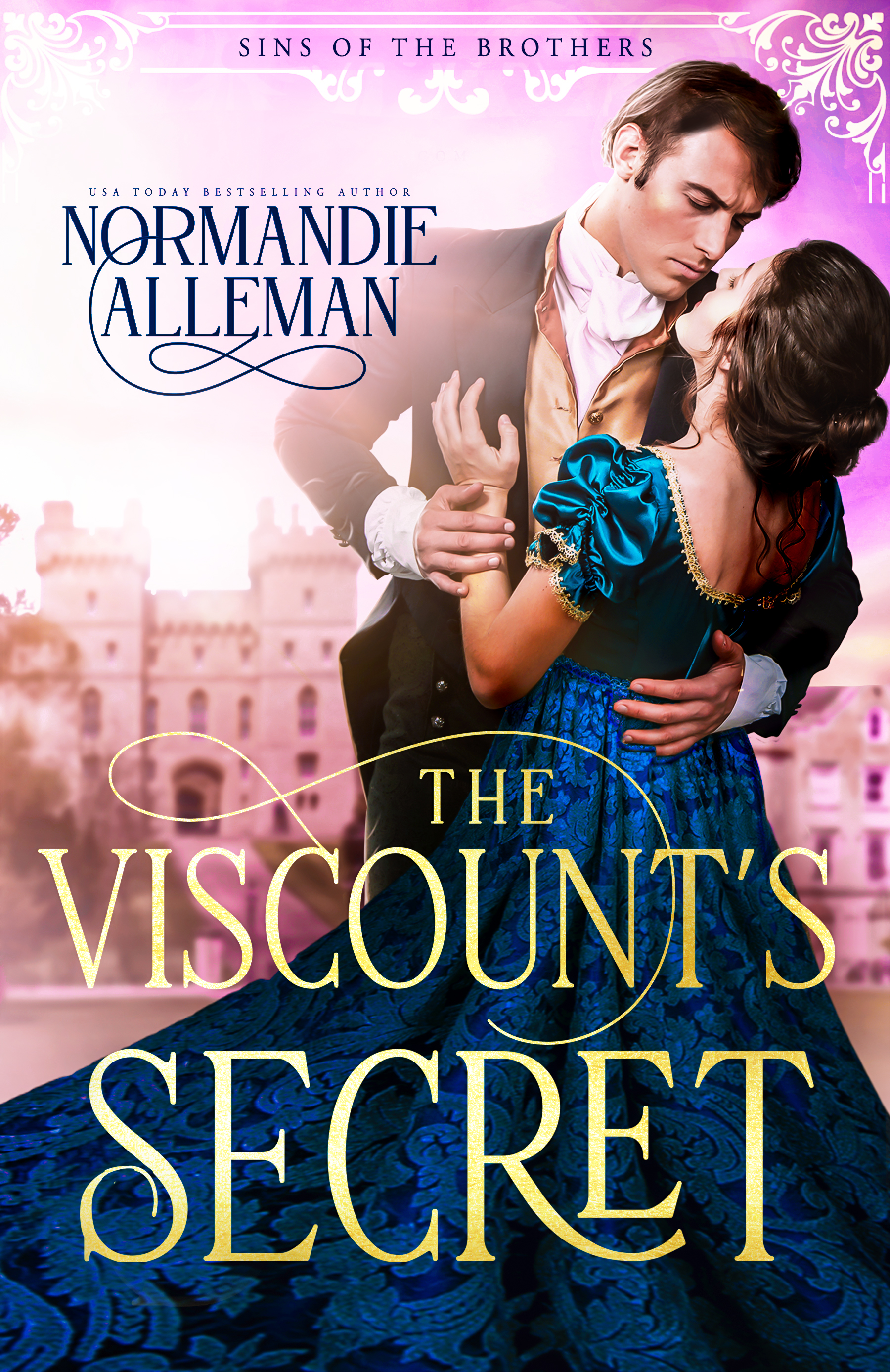 This image is the cover for the book The Viscount's Secret