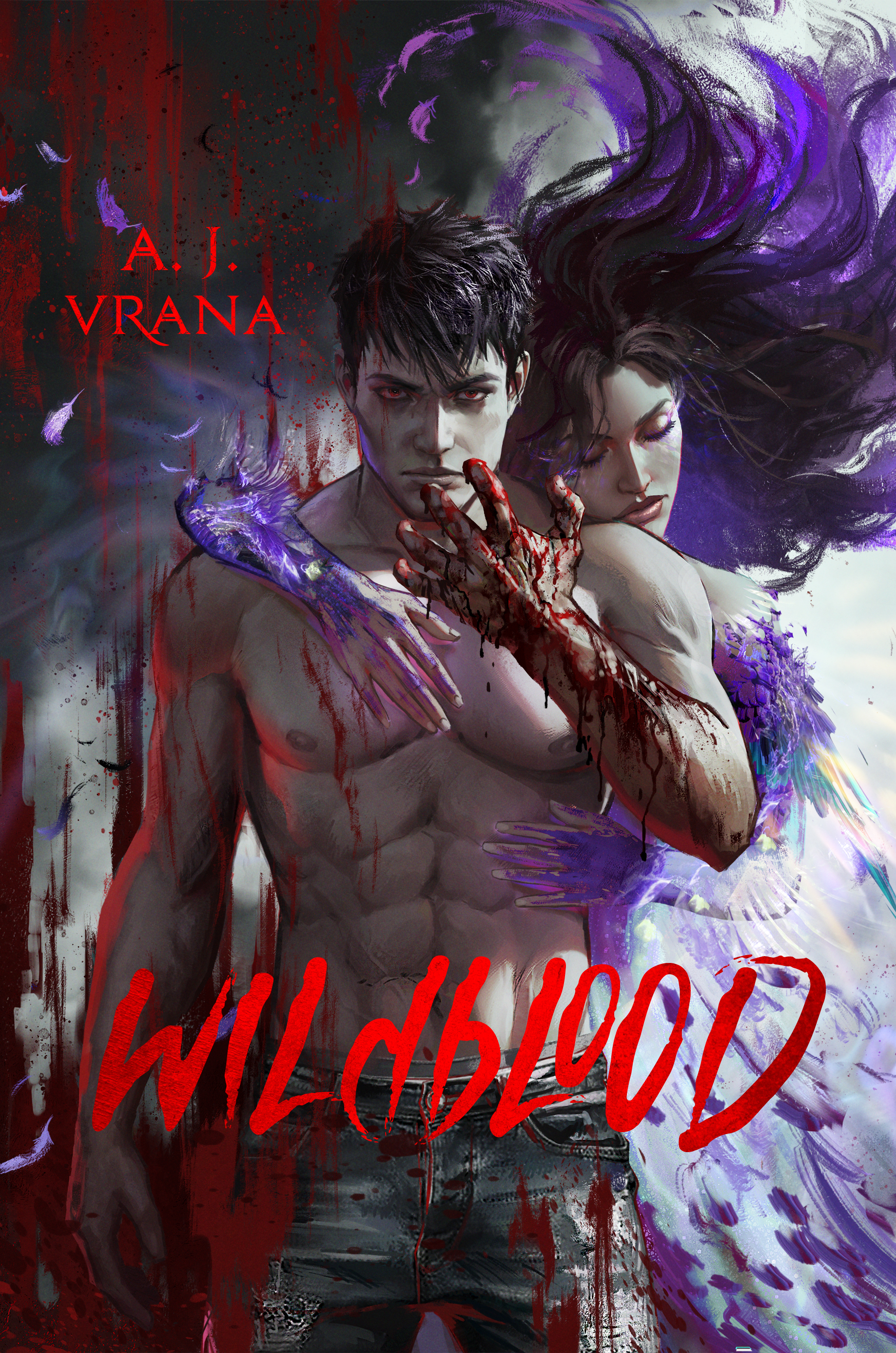 This image is the cover for the book Wildblood