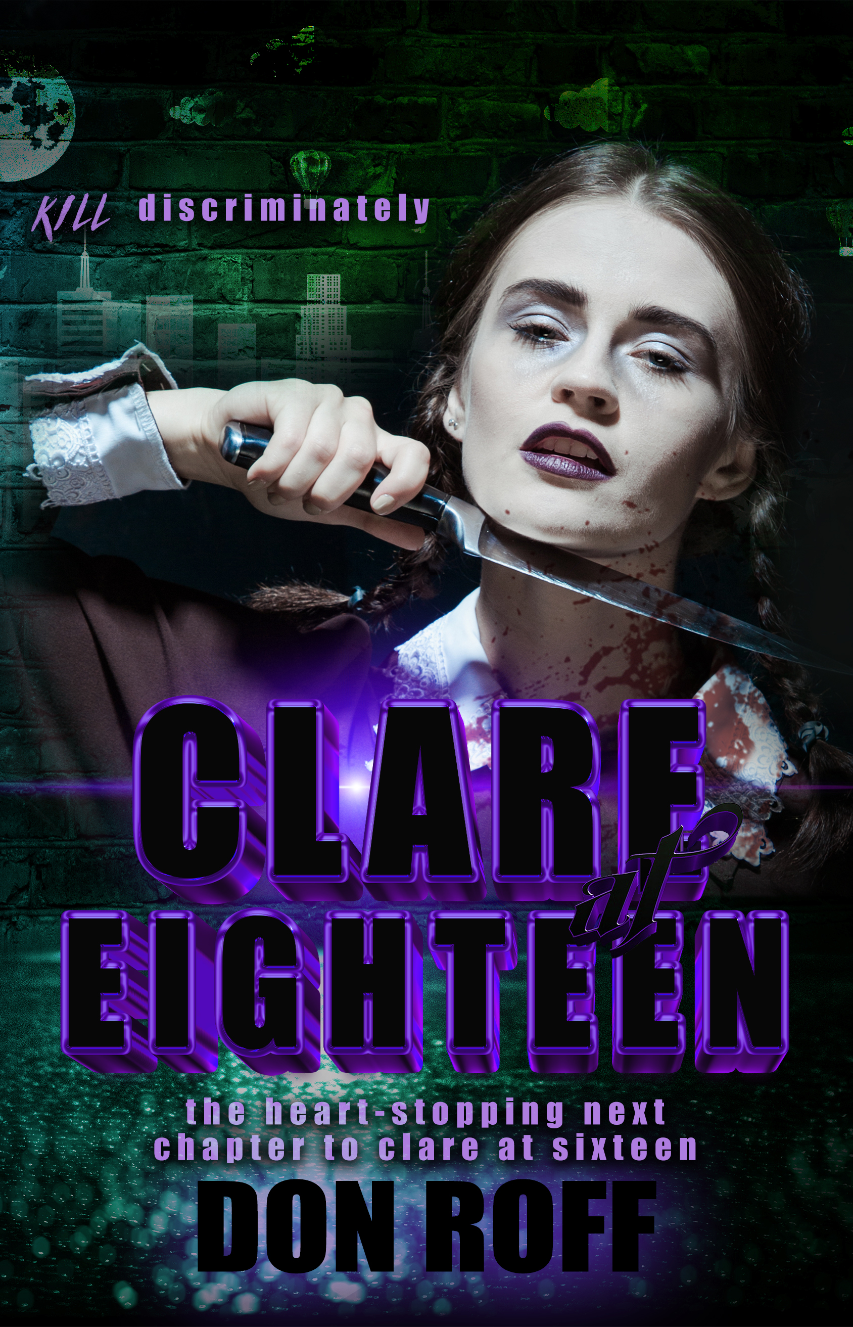 This image is the cover for the book Clare at Eighteen, Clare
