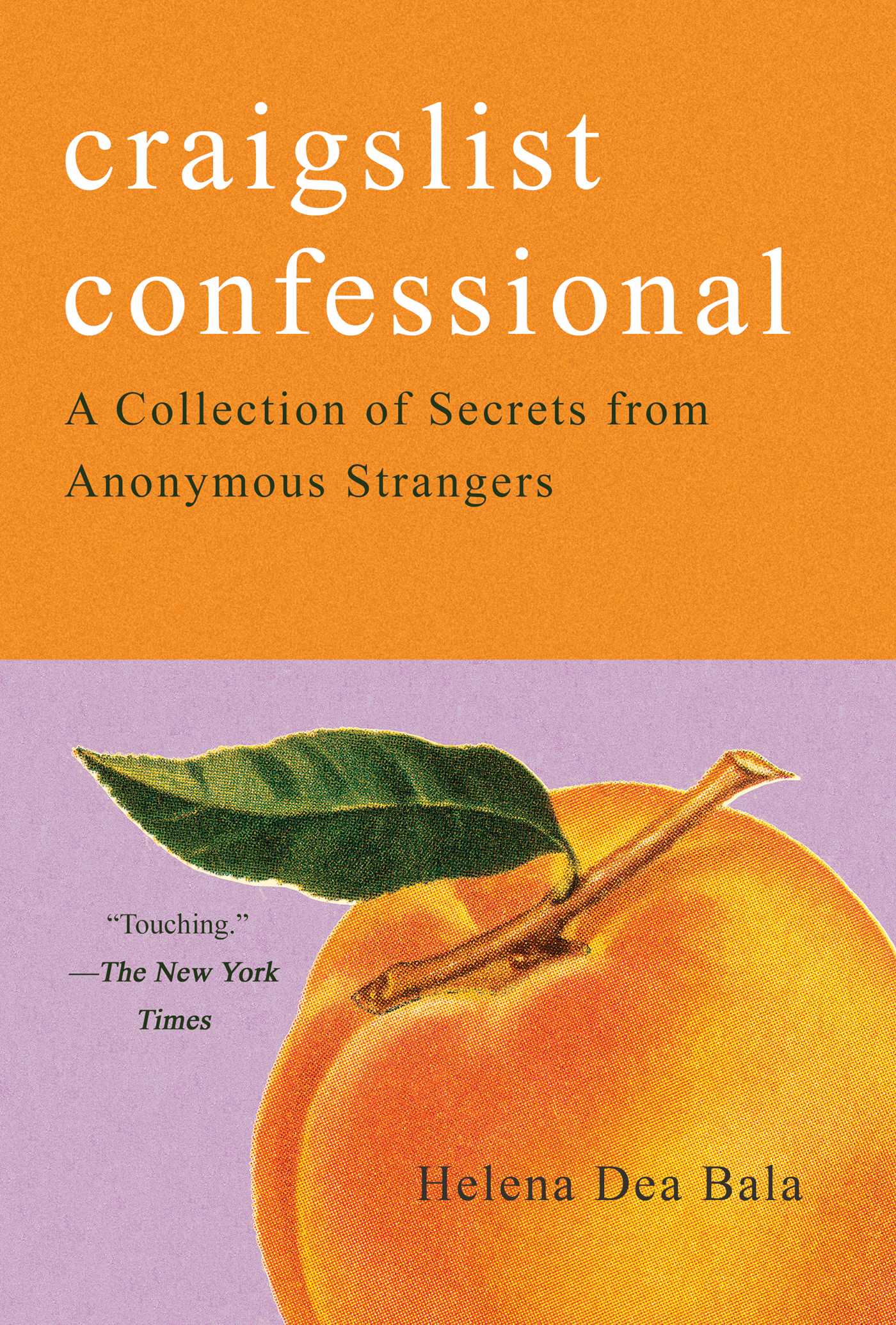 This image is the cover for the book Craigslist Confessional