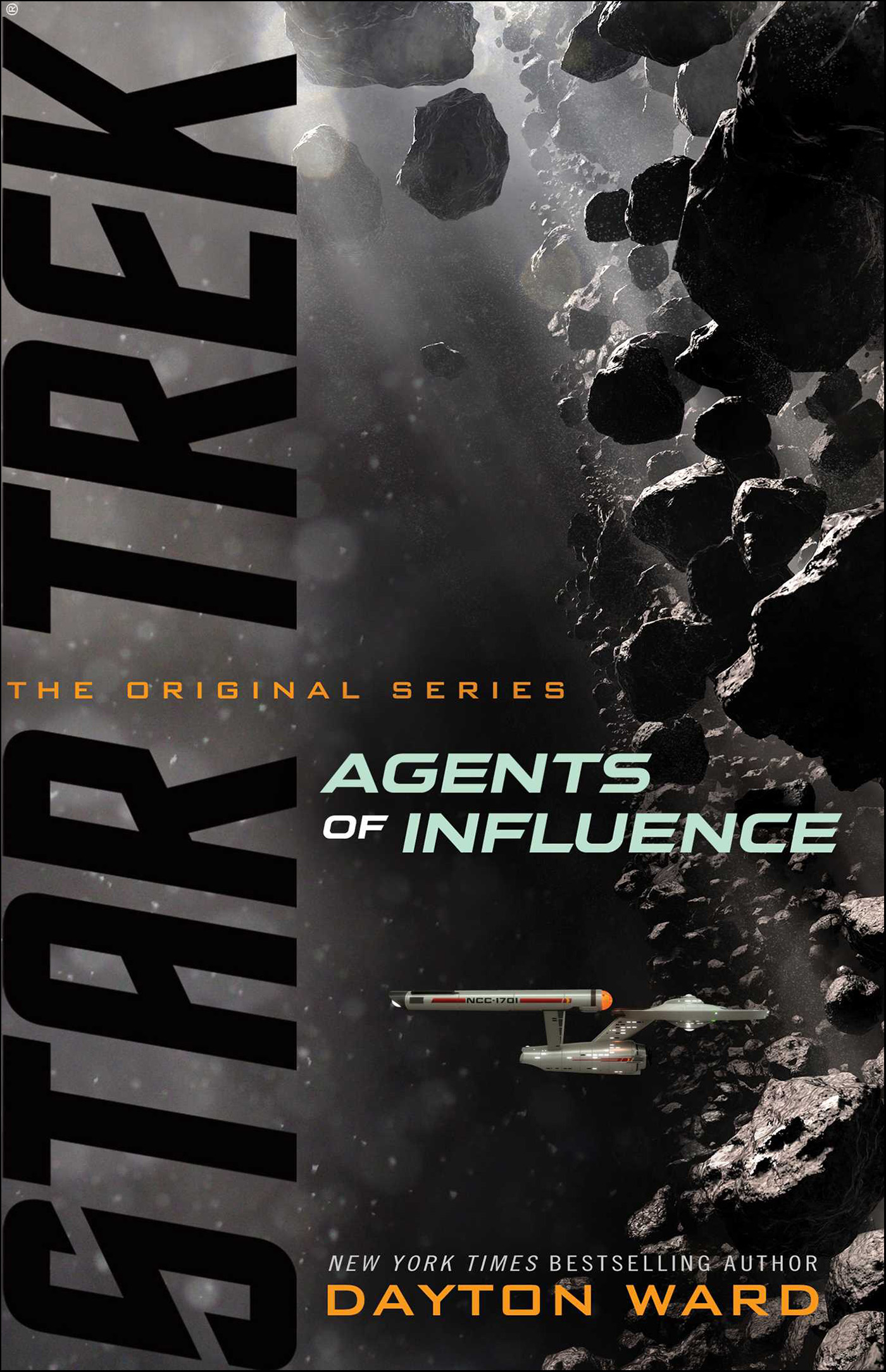 This image is the cover for the book Agents of Influence, Star Trek: The Original Series
